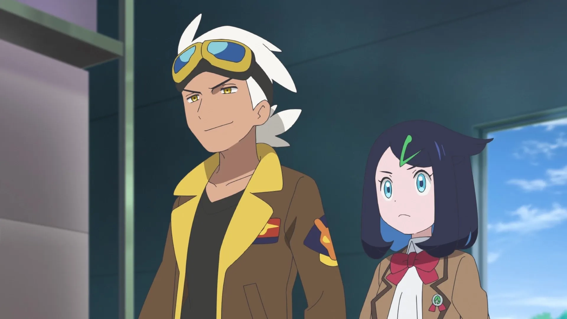 Taku Yashiro and Minori Suzuki in Pokémon Horizons (2023)