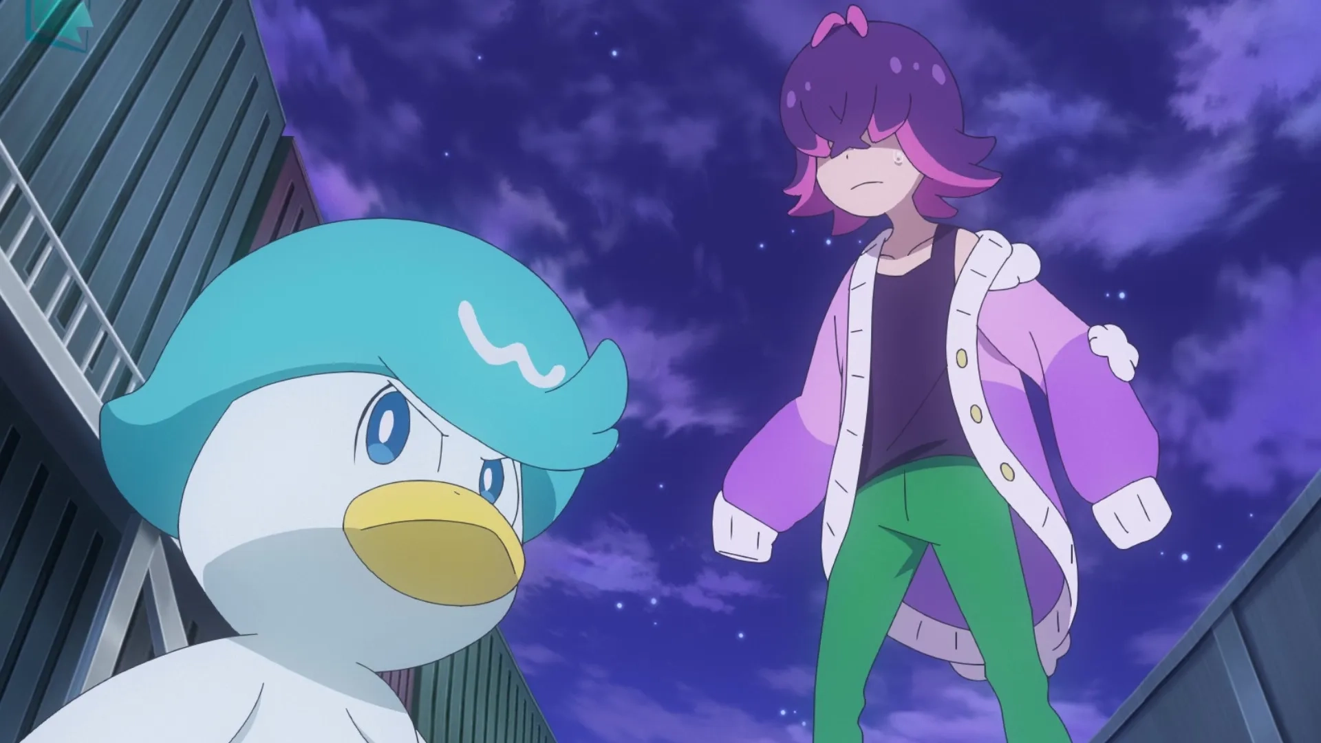 Daisuke Namikawa and Yoshino Aoyama in Pokémon Horizons (2023)