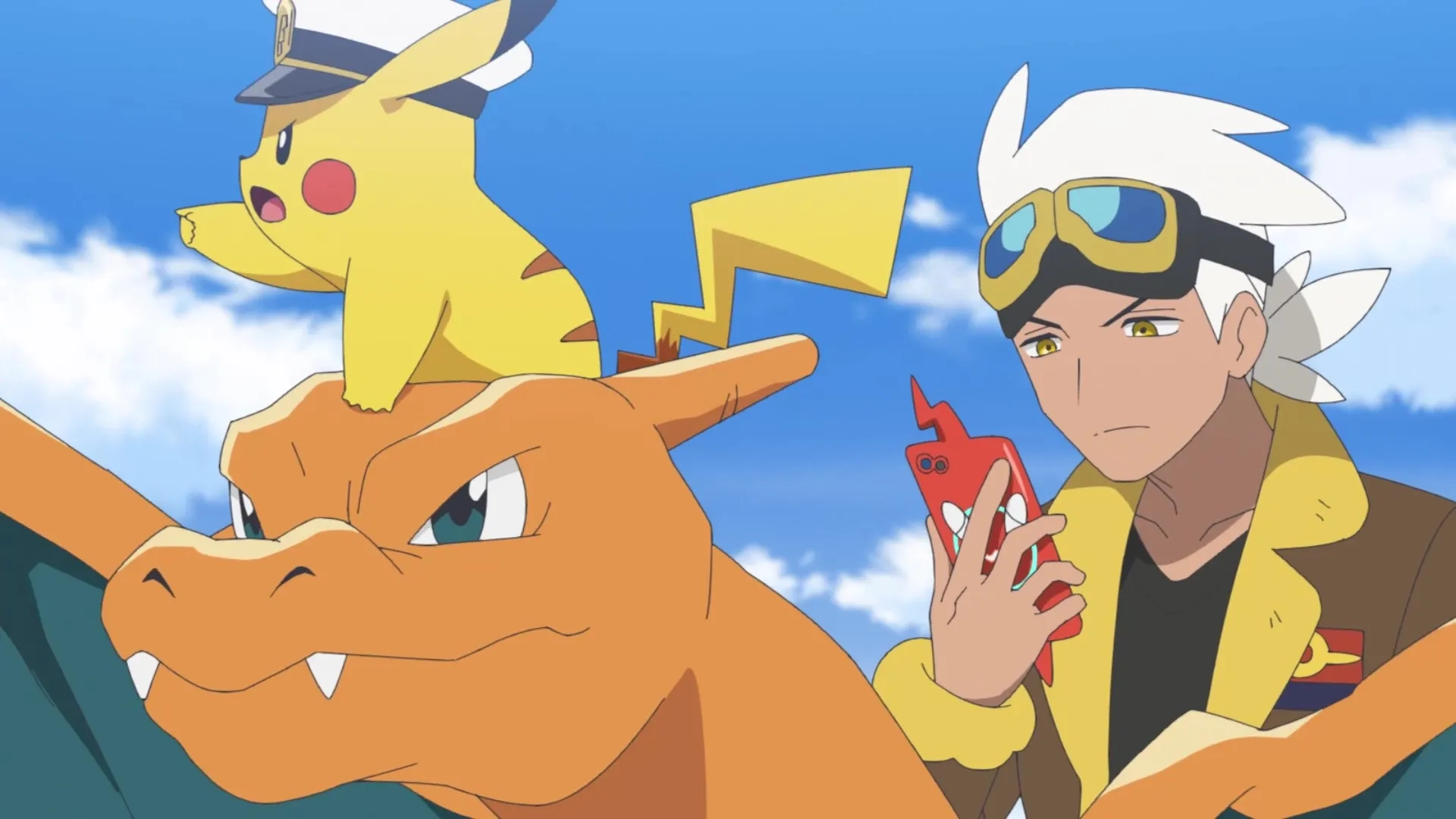 Ikue Ôtani and Taku Yashiro in Pokémon Horizons (2023)