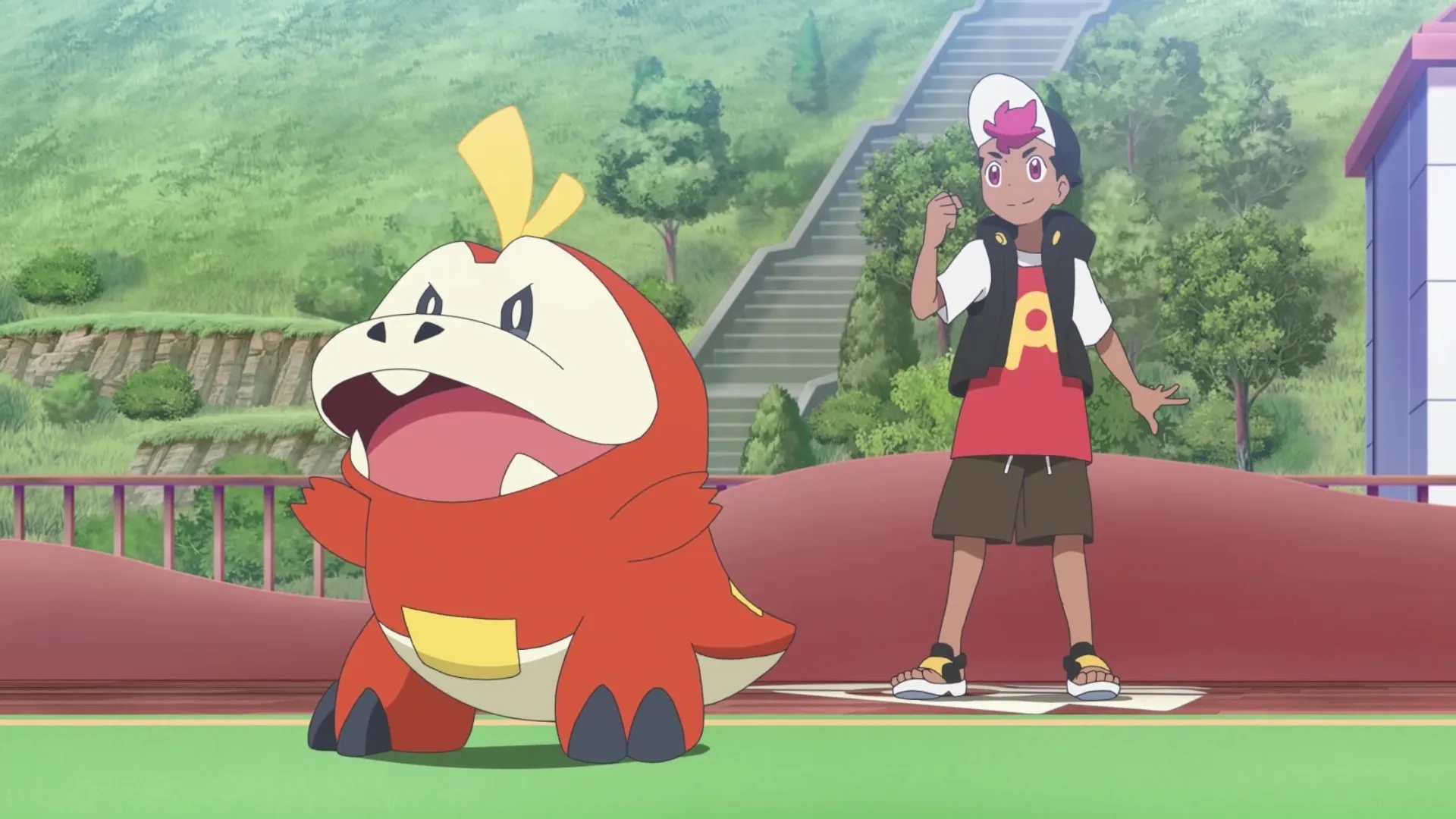 Yuka Terasaki and Daiki Yamashita in Pokémon Horizons (2023)