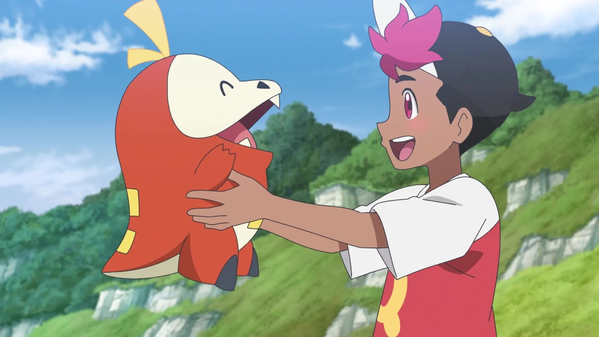 Yuka Terasaki and Daiki Yamashita in Pokémon Horizons (2023)