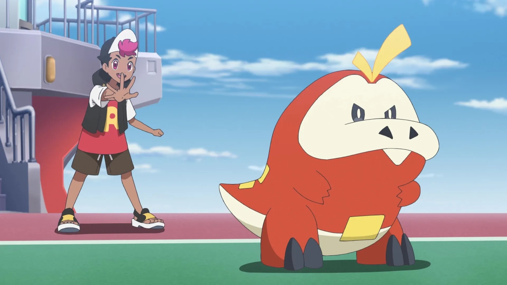 Yuka Terasaki and Daiki Yamashita in Pokémon Horizons (2023)