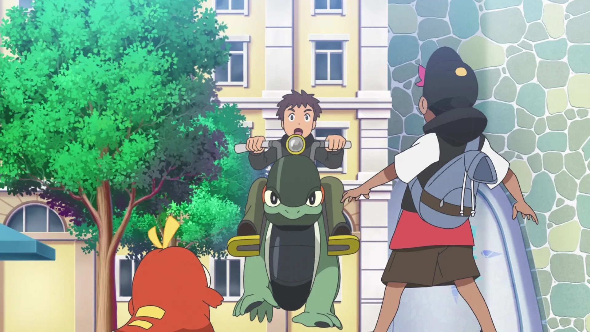 Yuka Terasaki and Daiki Yamashita in Pokémon Horizons (2023)