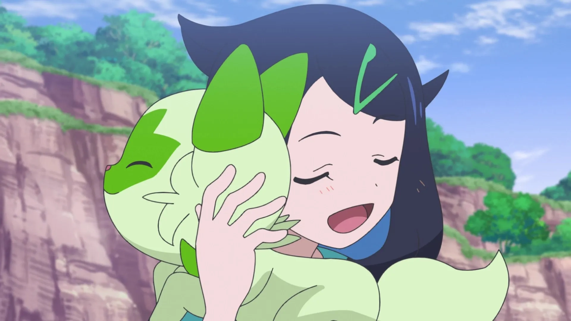 Megumi Hayashibara and Minori Suzuki in Pokémon Horizons (2023)