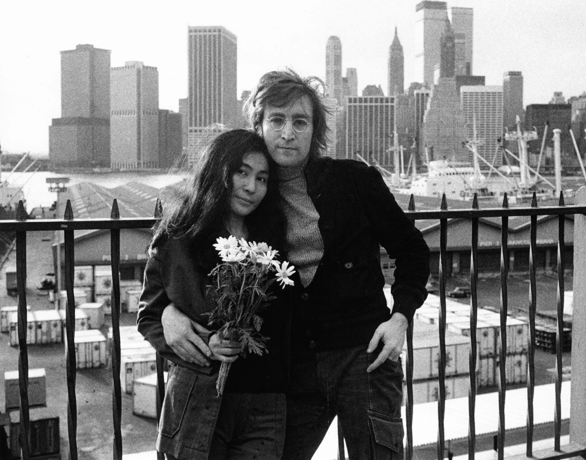 John Lennon and Yoko Ono in American Masters (1985)