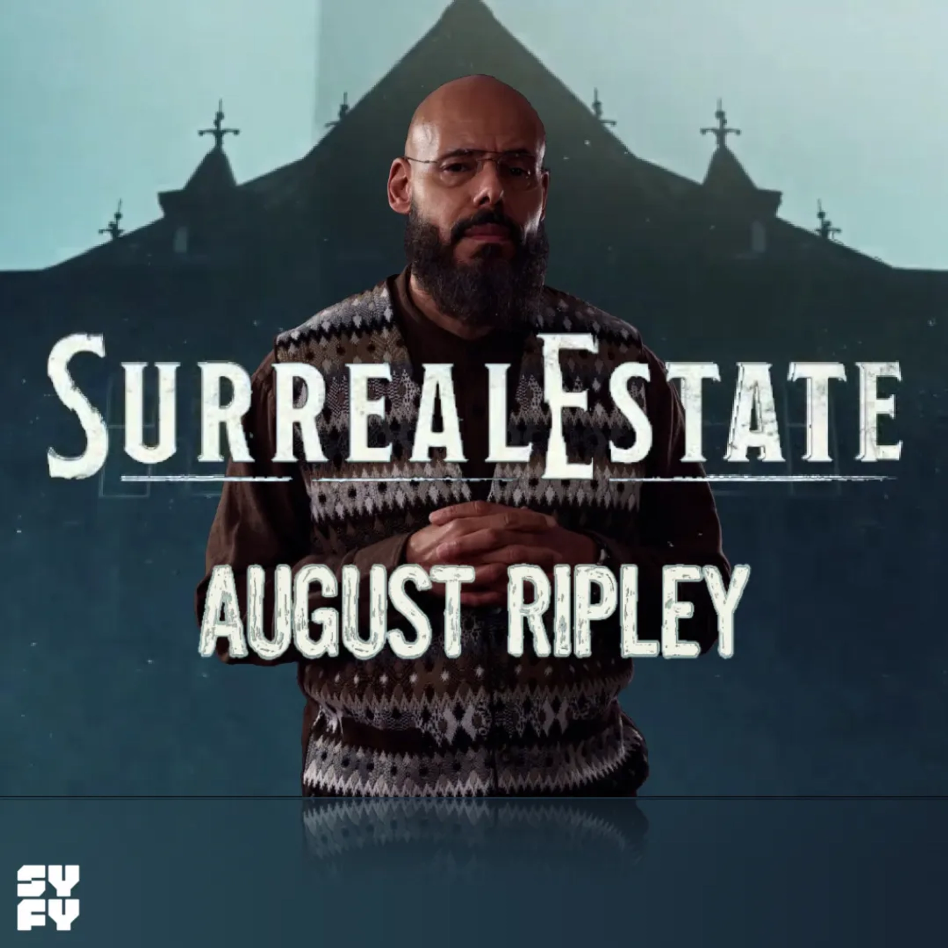 Promo photo: Maurice Dean Wint as August Ripley for the SyFy Channel series SURREALESTATE.