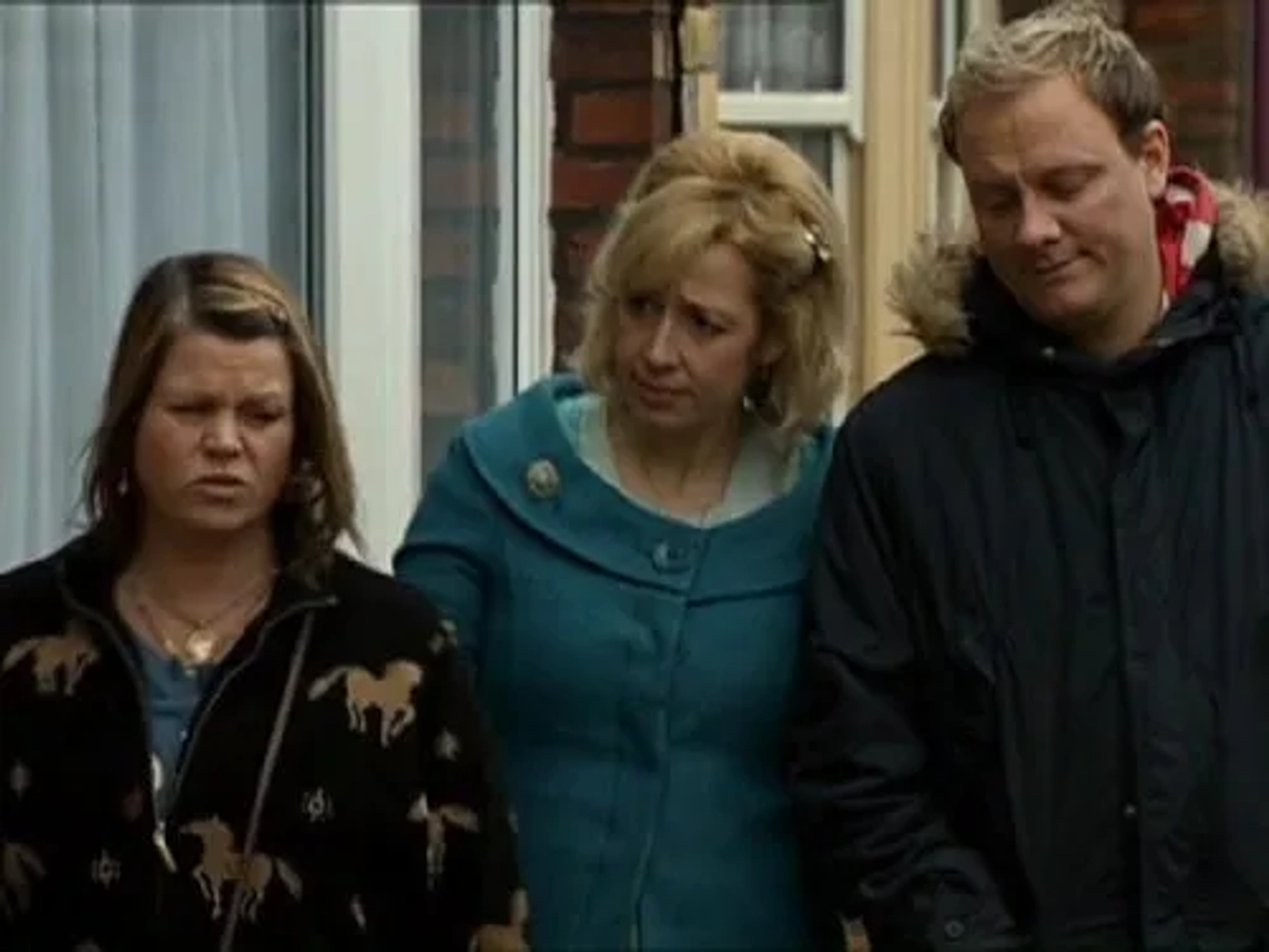 Katy Cavanagh-Jupe, Antony Cotton, and Vicky Entwistle in Coronation Street (1960)