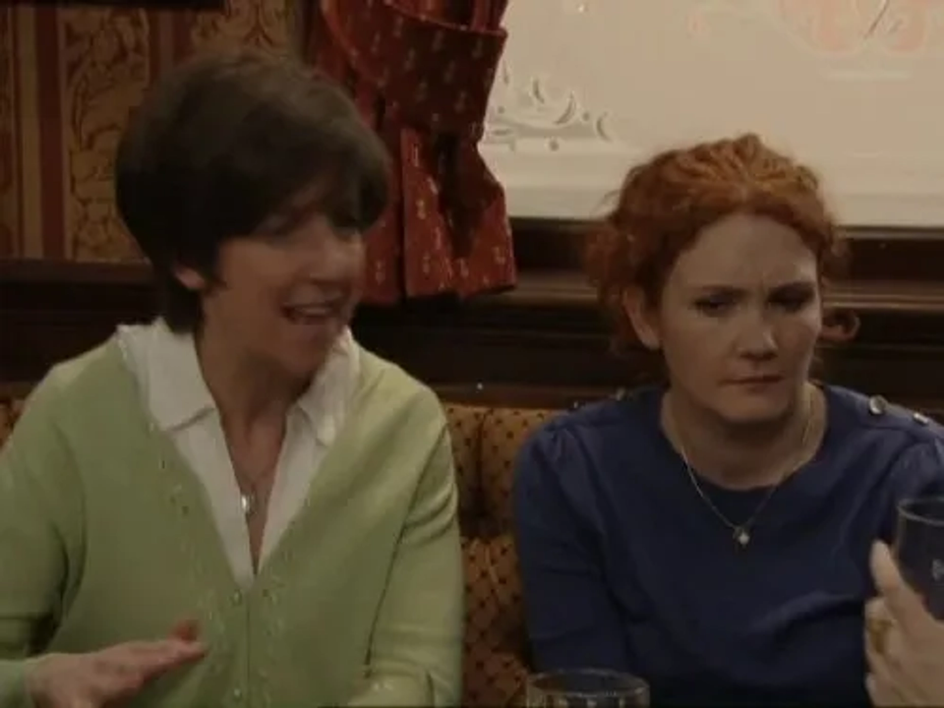 Julie Hesmondhalgh and Jennie McAlpine in Coronation Street (1960)