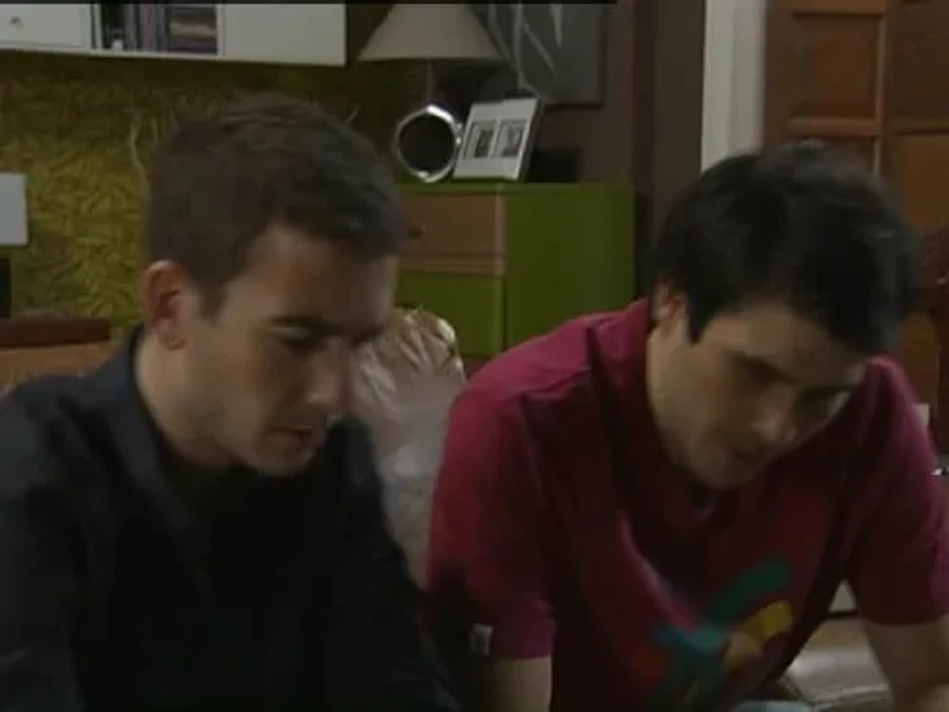 Philip McGinley and Robert James-Collier in Coronation Street (1960)