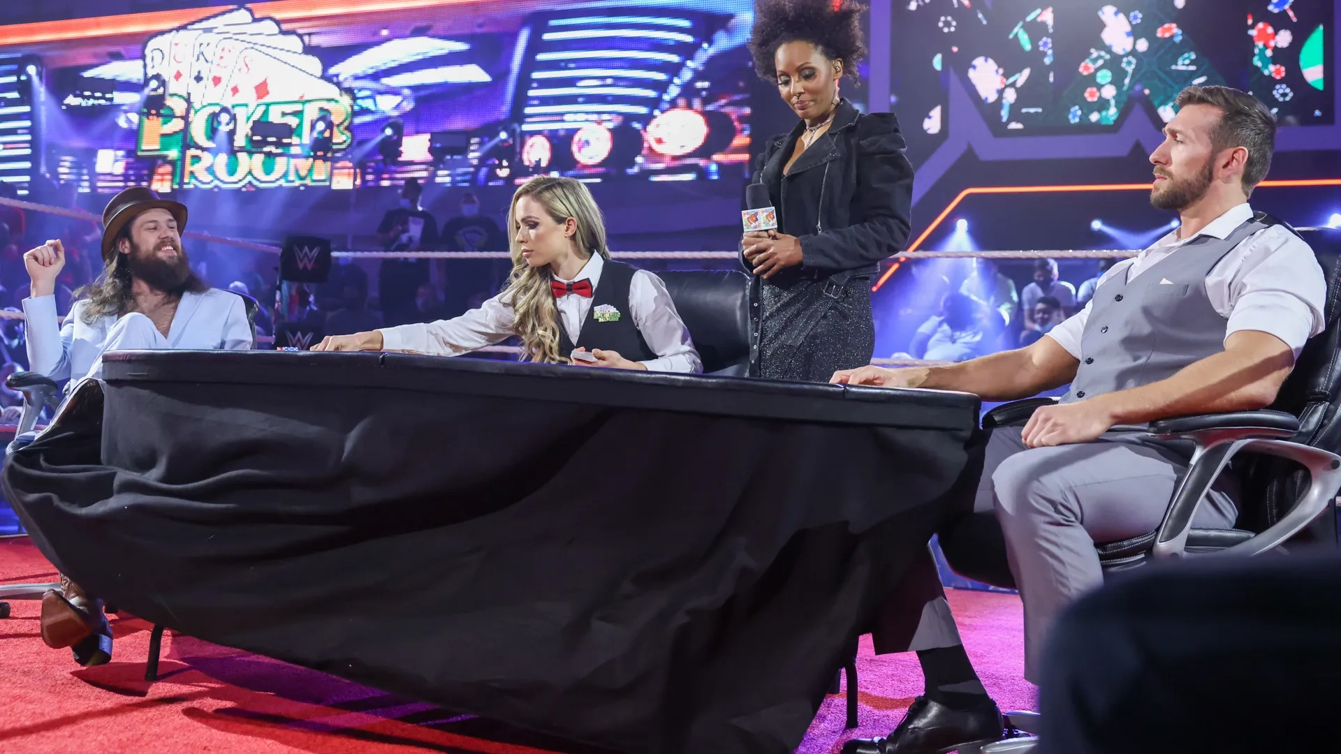 Alicia Warrington, Trevor Lee, and Brendan Vink in WWE NXT: Episode #16.10 (2021)