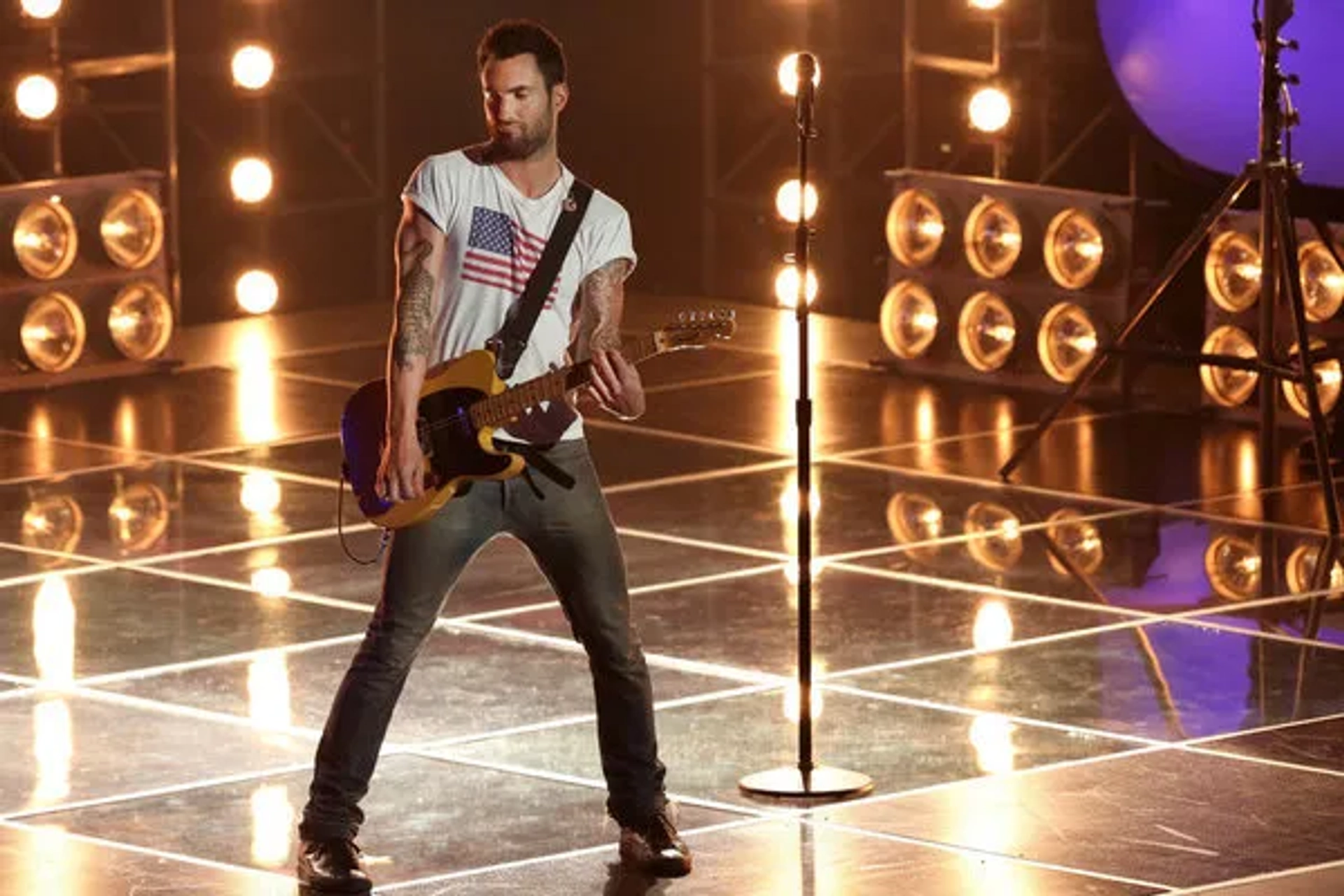 Adam Levine in The Voice (2011)