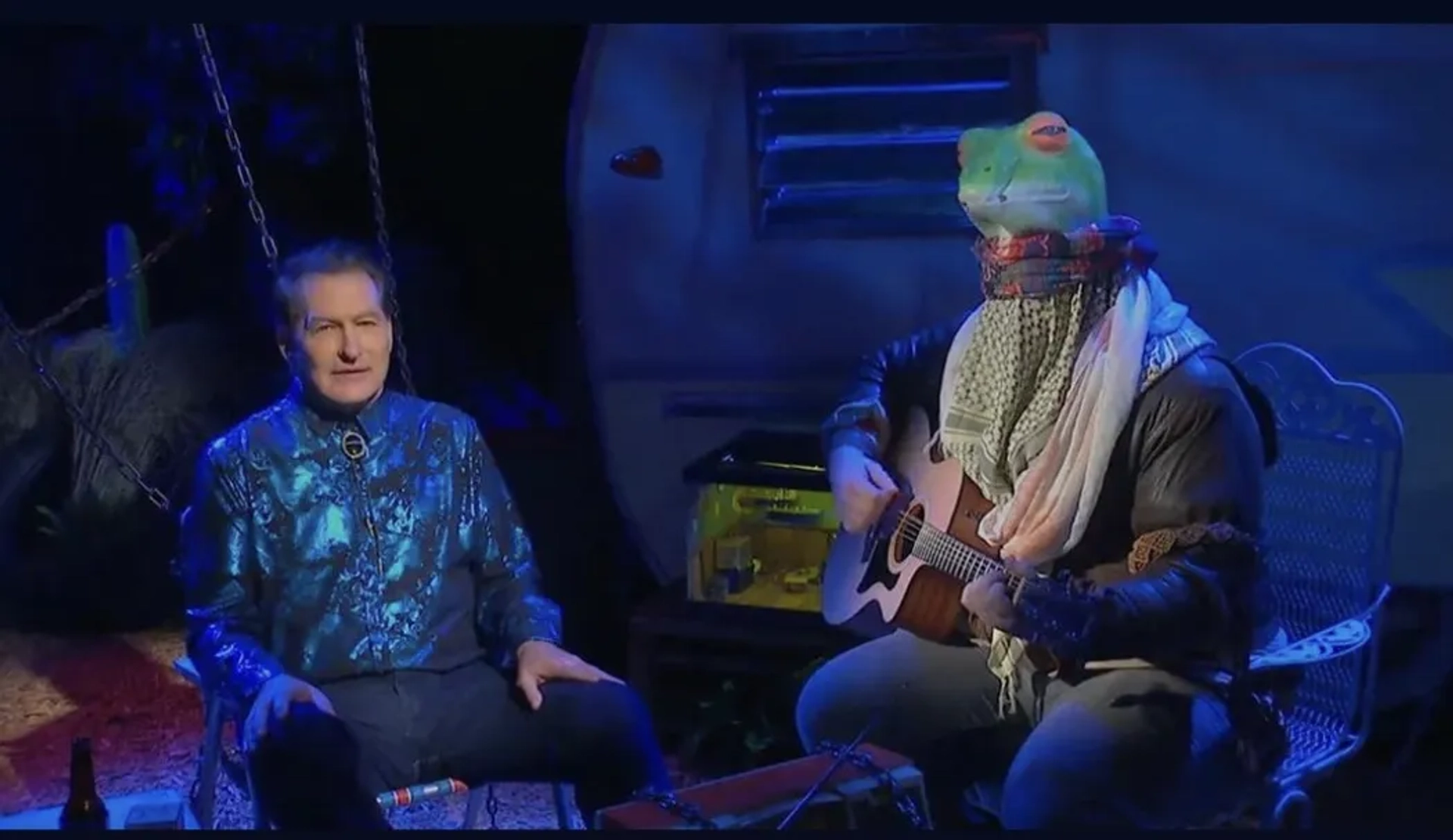 John Bloom and John Patrick Brennan in The Last Drive-In with Joe Bob Briggs: Hell Comes to Frogtown (2020)