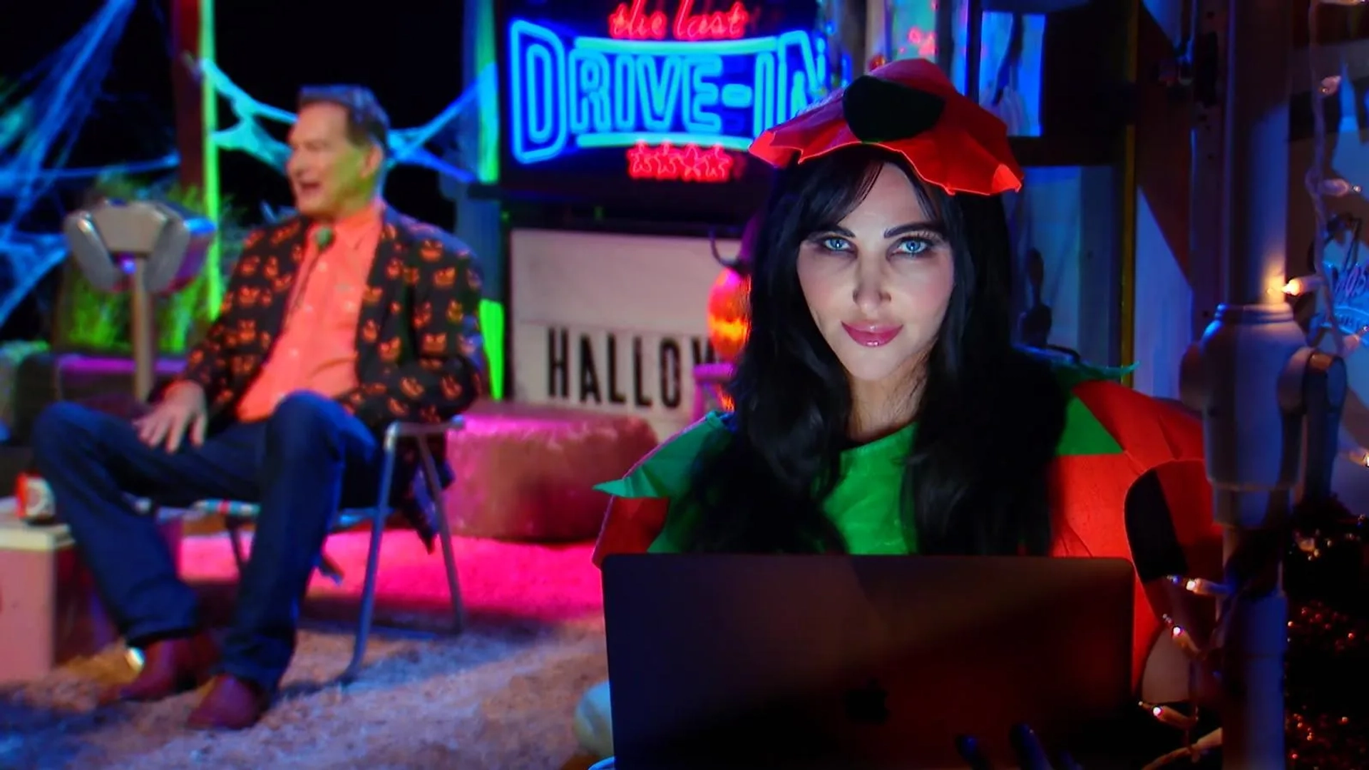 John Bloom and Diana Prince in The Last Drive-In with Joe Bob Briggs: Halloween Hootenanny: Halloween (2019)