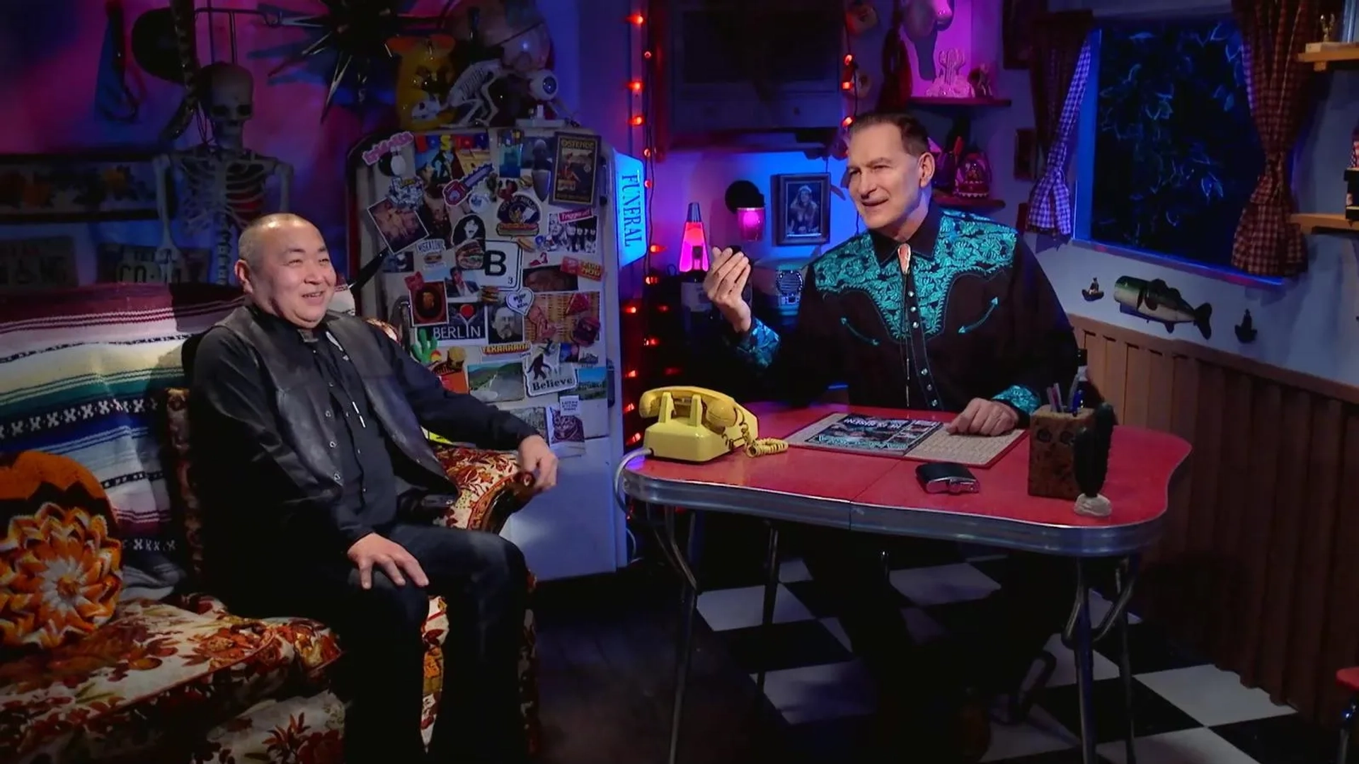 John Bloom and Yuki Nakamura in The Last Drive-In with Joe Bob Briggs: Wolfguy: Enraged Lycanthrope (2019)