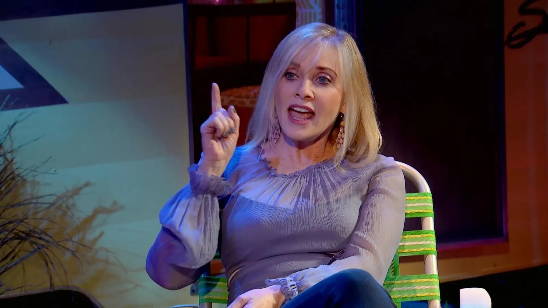 Barbara Crampton in The Last Drive-In with Joe Bob Briggs: Castle Freak (2019)