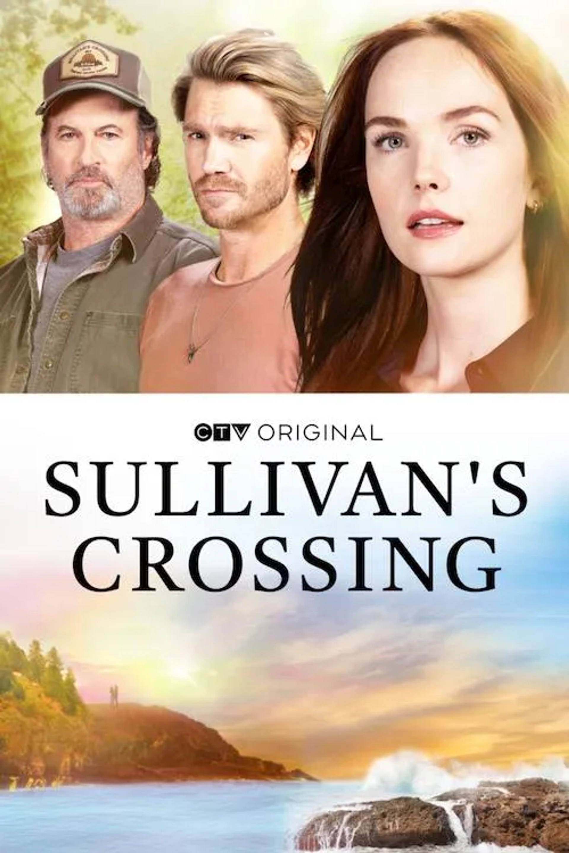 Chad Michael Murray, Scott Patterson, and Morgan Kohan in Sullivan's Crossing (2023)