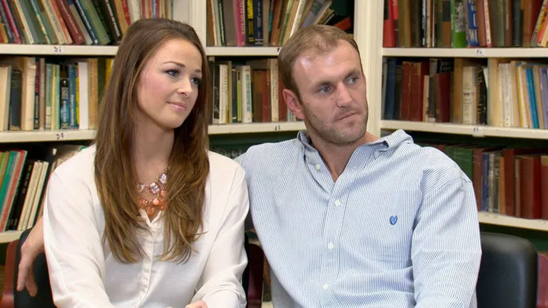 Jamie Otis and Doug Hehner in Married at First Sight (2014)