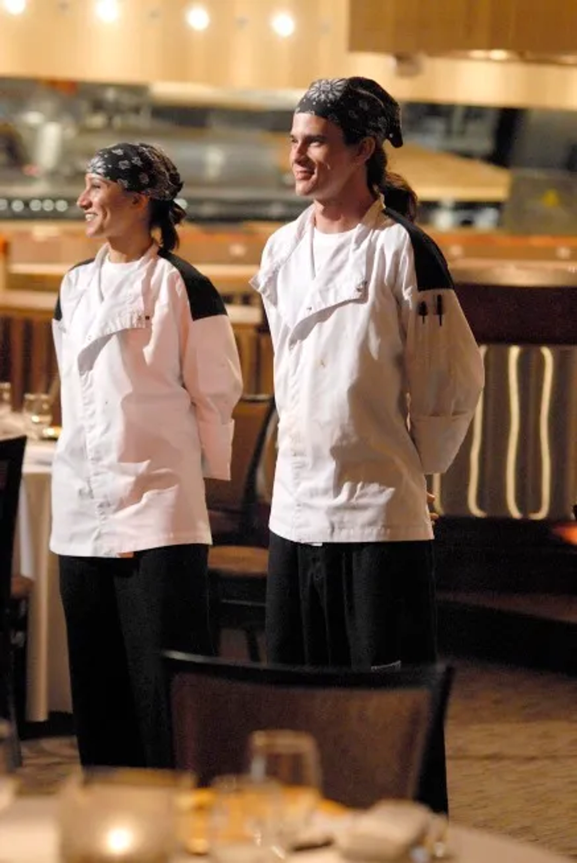 Paula Dasilva and Danny Veltri in Hell's Kitchen (2005)