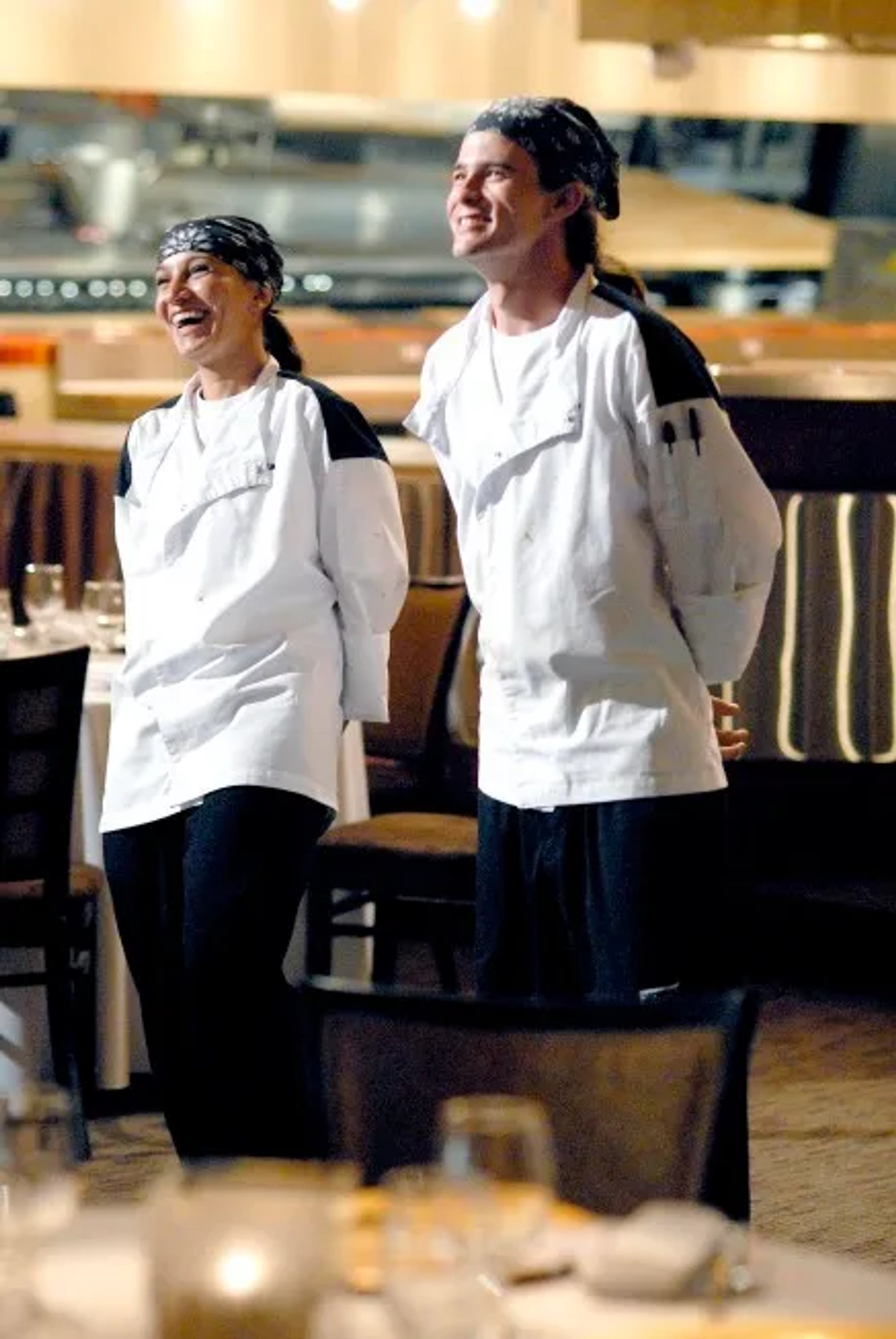 Paula Dasilva and Danny Veltri in Hell's Kitchen (2005)