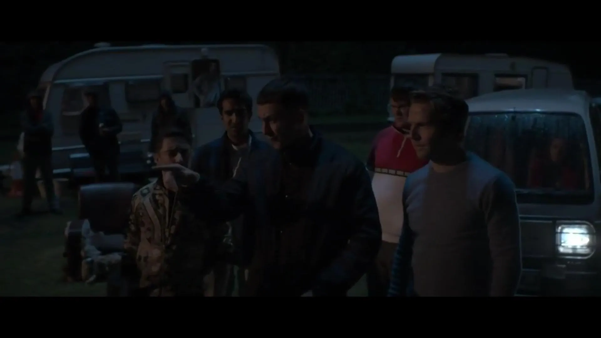 Joe Gilgun, Ryan Sampson, Damien Molony, Tom Hanson, and Parth Thakerar in Brassic (2019)