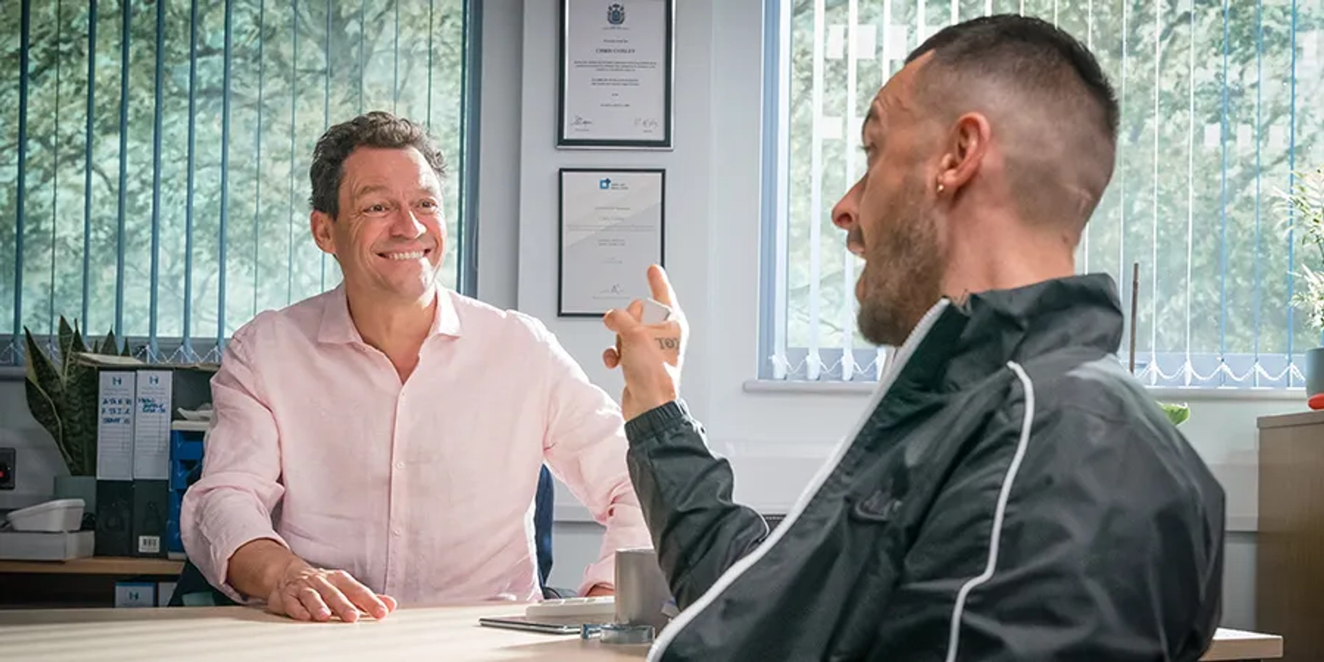 Joe Gilgun and Dominic West in Brassic: Episode #3.2 (2021)