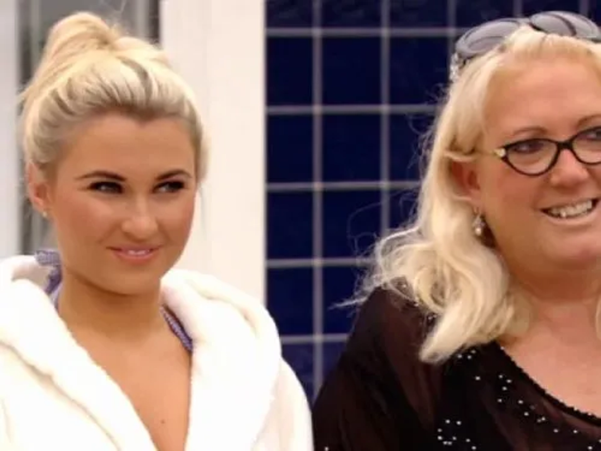 Billie Faiers and Joan Collins in The Only Way Is Essex (2010)