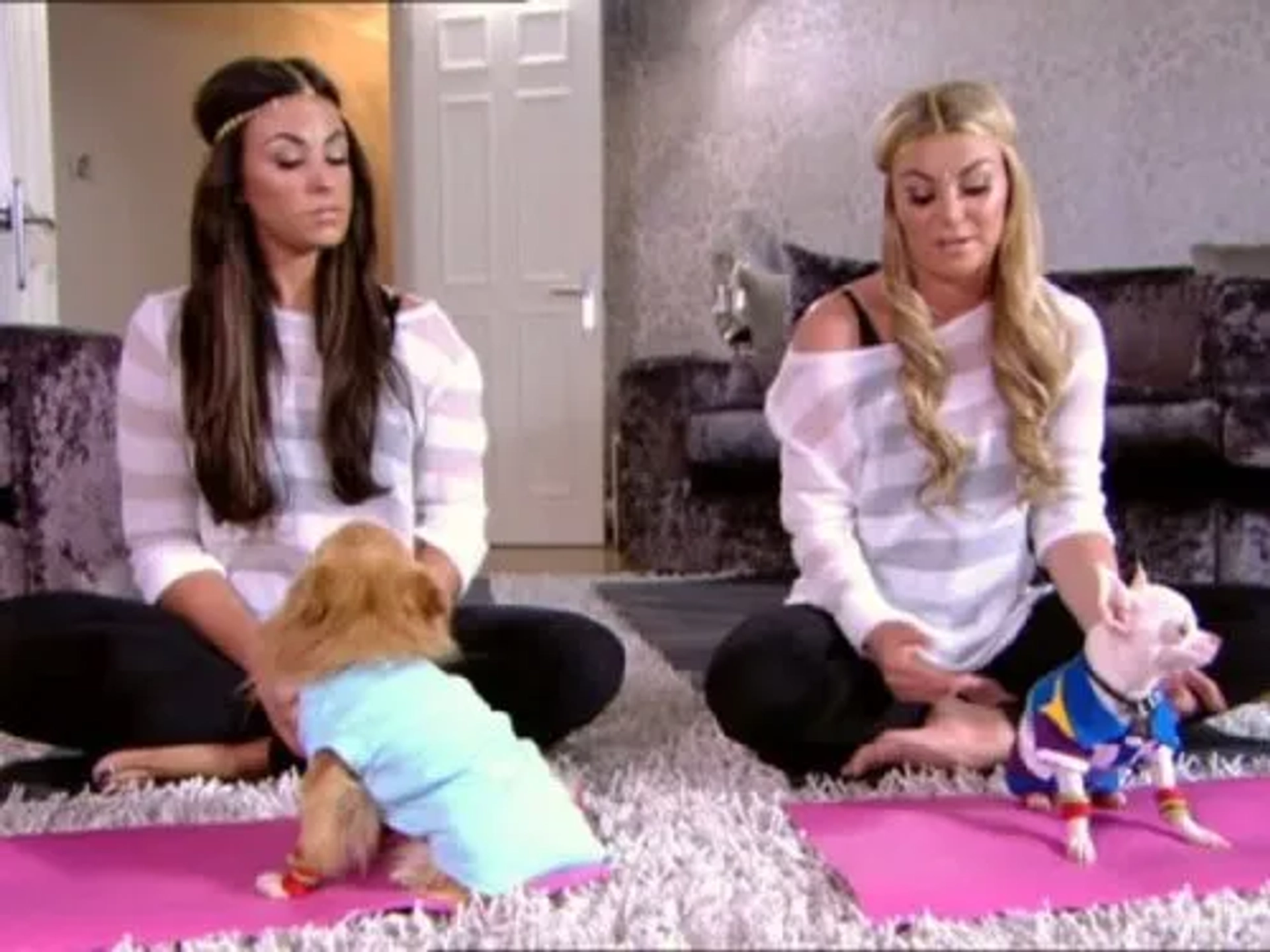 Cara Kilbey and Billi Mucklow in The Only Way Is Essex (2010)