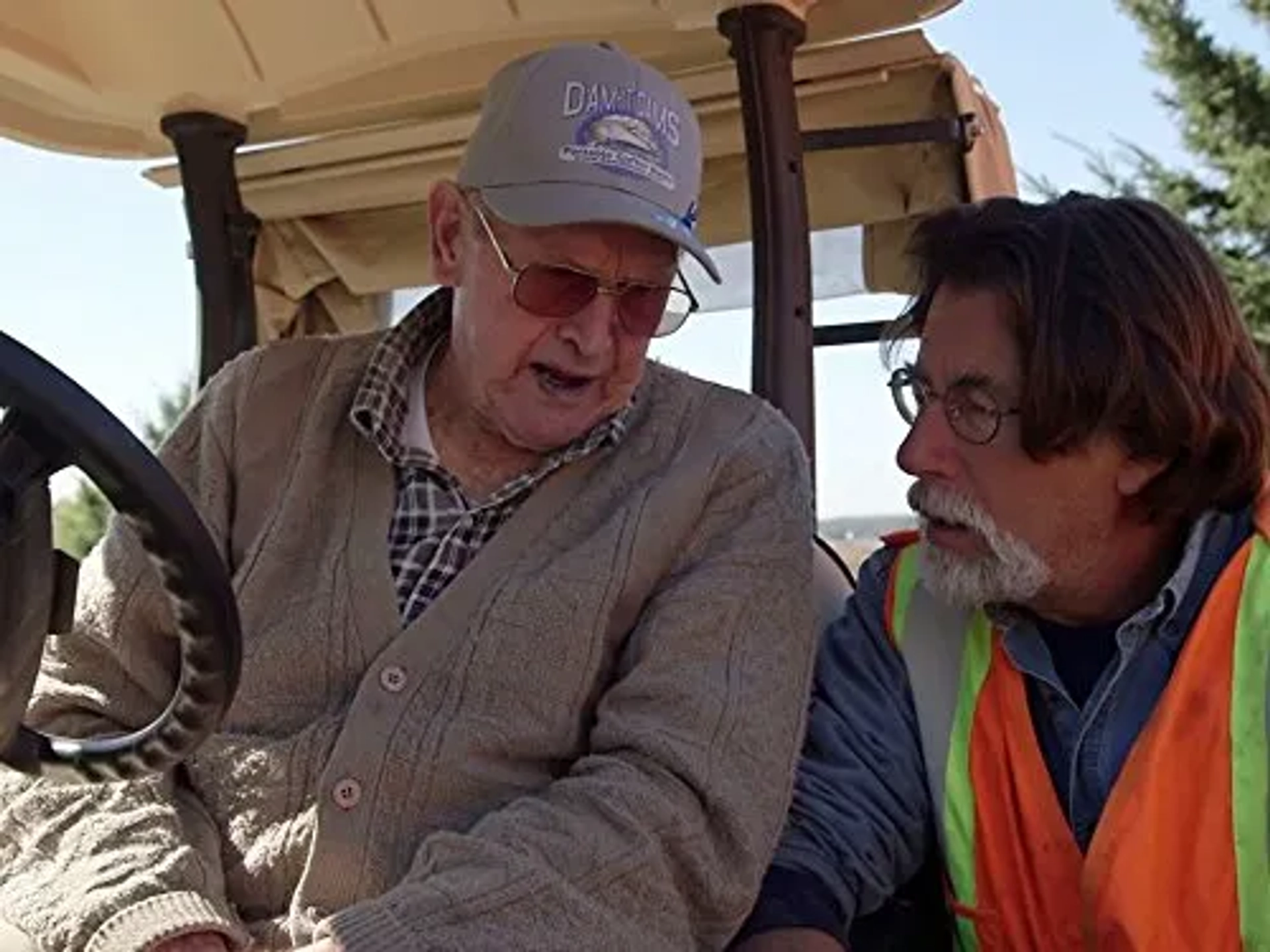 Rick Lagina and Dan Blankenship in The Curse of Oak Island (2014)