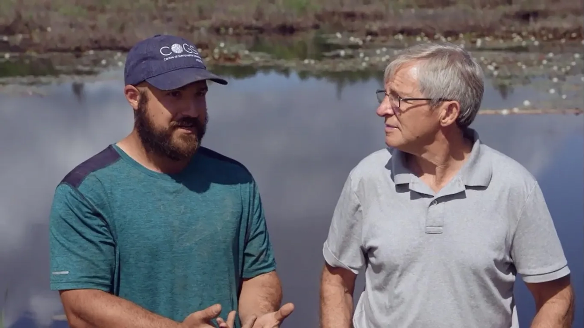 Craig Tester and Jack Begley in The Curse of Oak Island: Gary Strikes Again (2020)