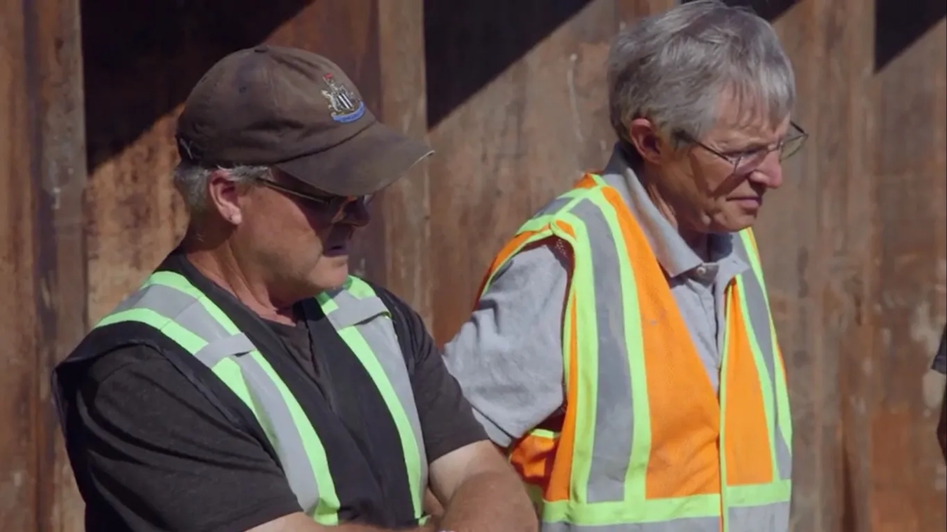 Craig Tester and Laird Niven in The Curse of Oak Island: An Eye for an Eye (2020)