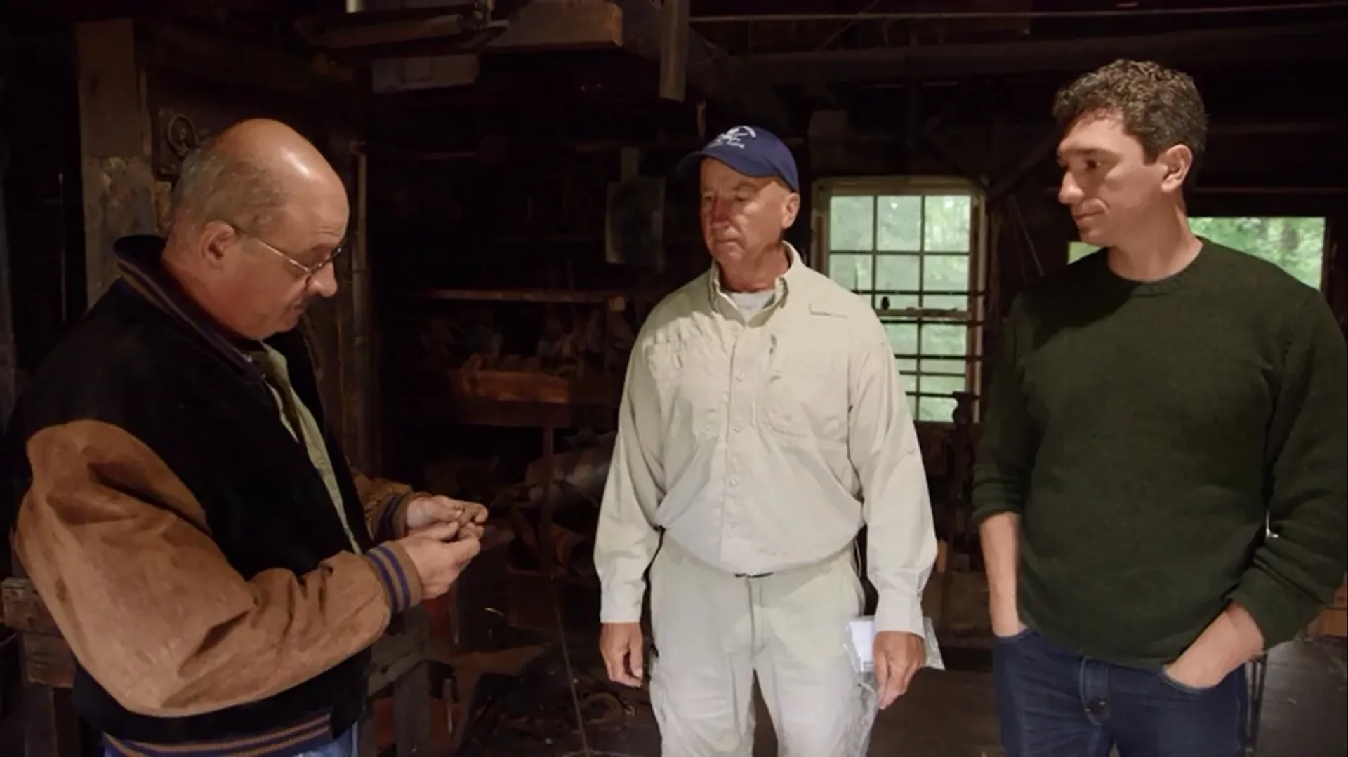 Carmen Legge, Alex Lagina, and Gary Drayton in The Curse of Oak Island: Closing In (2019)