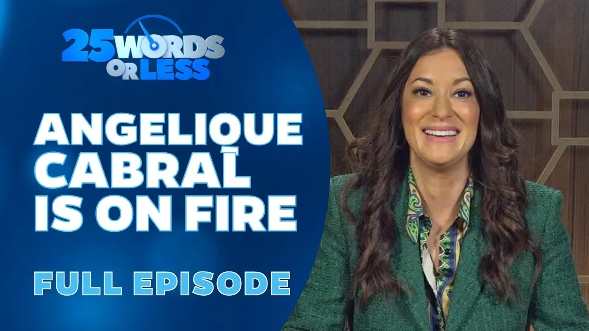 Angelique Cabral in 25 Words or Less: Episode #4.48 (2022)