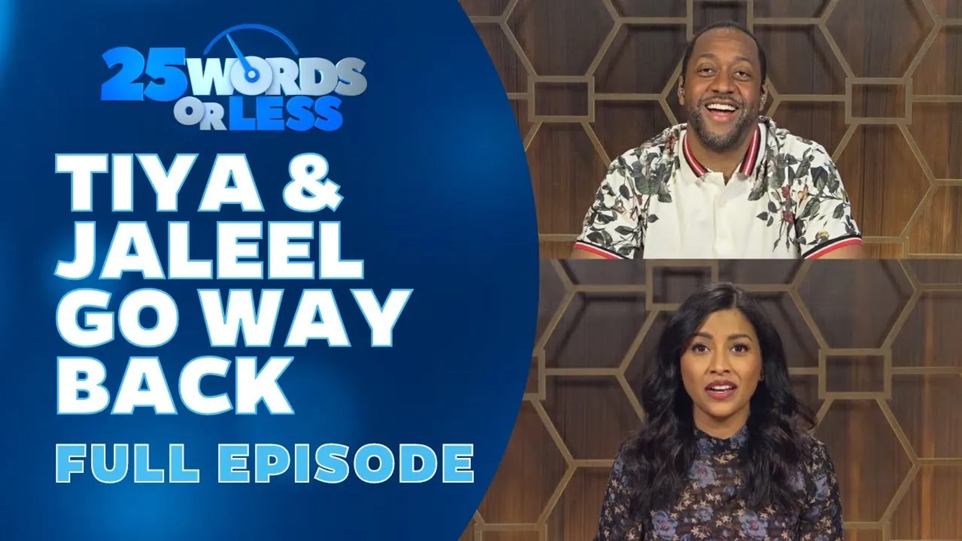 Jaleel White and Tiya Sircar in 25 Words or Less: Episode #4.20 (2022)