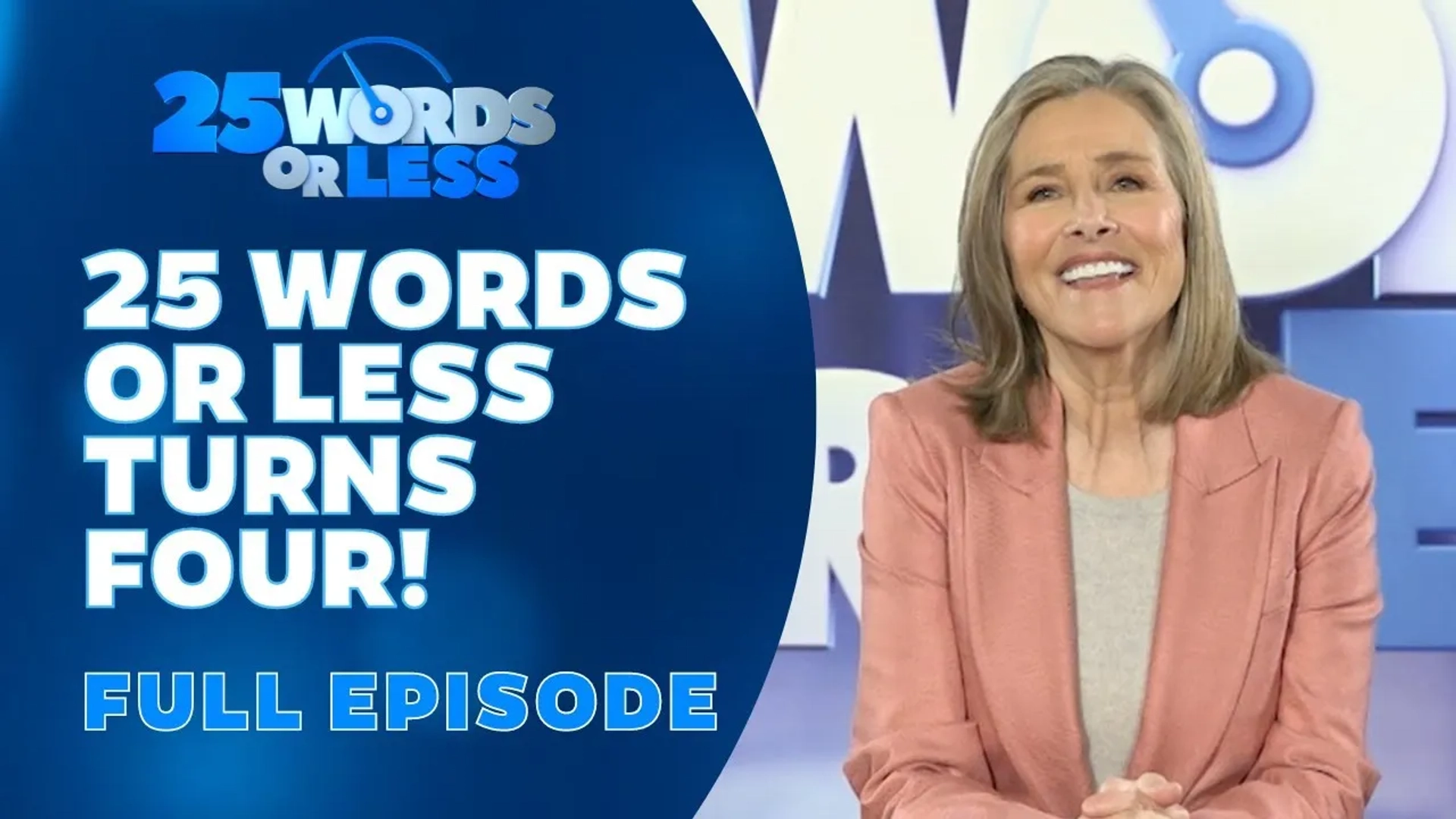 Meredith Vieira in 25 Words or Less: 25 Words or Less Turns FOUR! (2022)