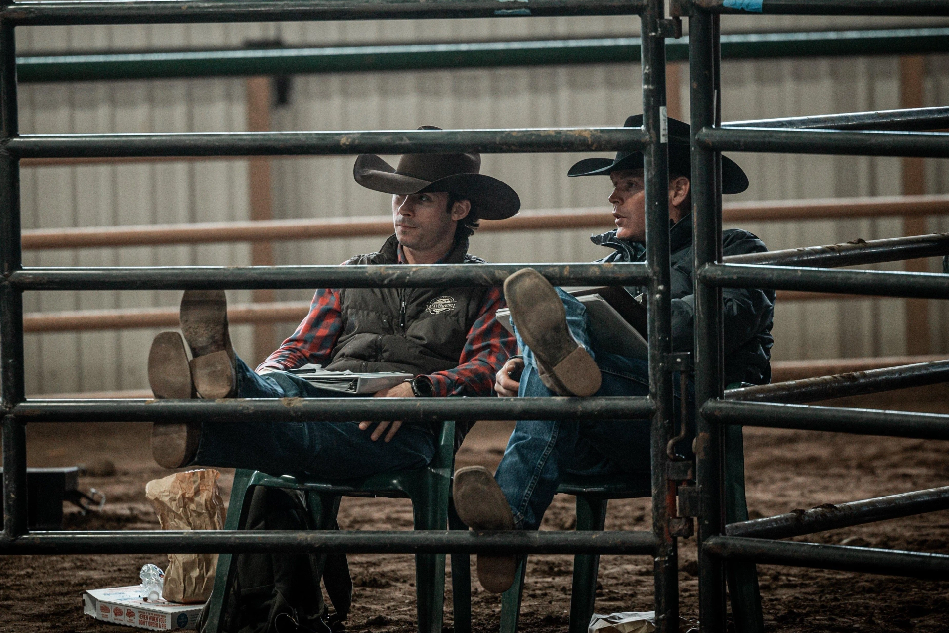 Ross Coleman and Luke Snyder in Cowboys of Thunder (2022)