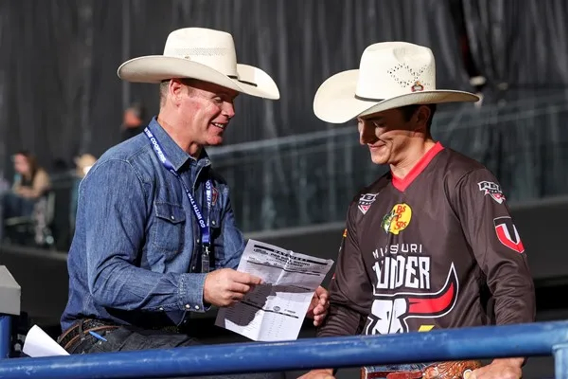 Ross Coleman and Jesse Petri in Cowboys of Thunder (2022)