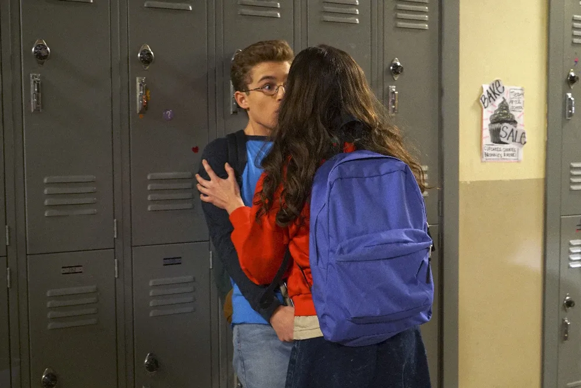 Rowan Blanchard and Sean Giambrone in The Goldbergs (2013)