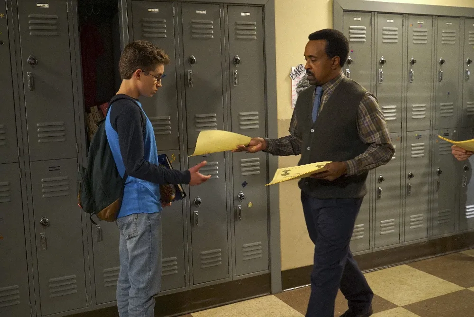 Tim Meadows and Sean Giambrone in The Goldbergs (2013)