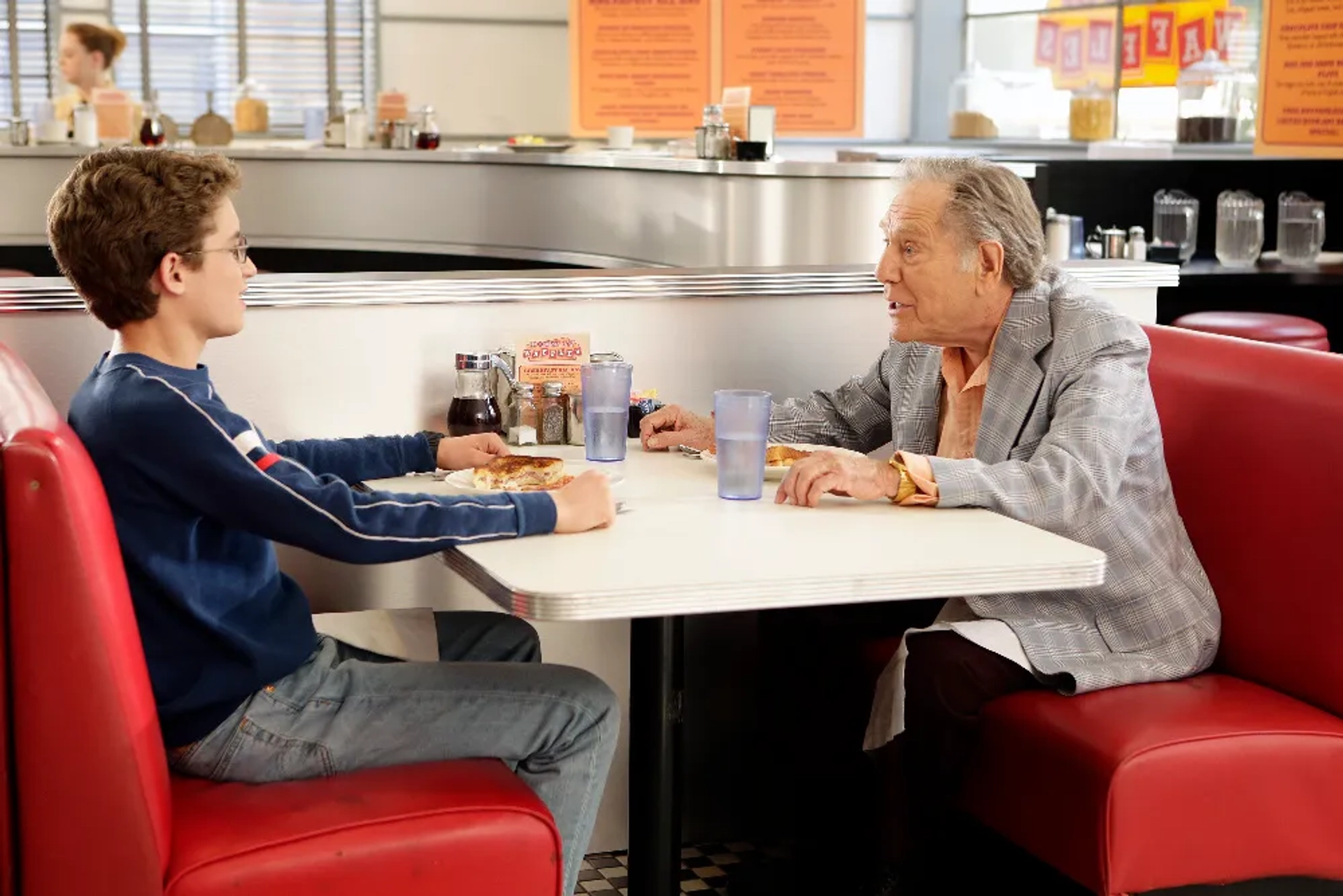 George Segal and Sean Giambrone in The Goldbergs (2013)