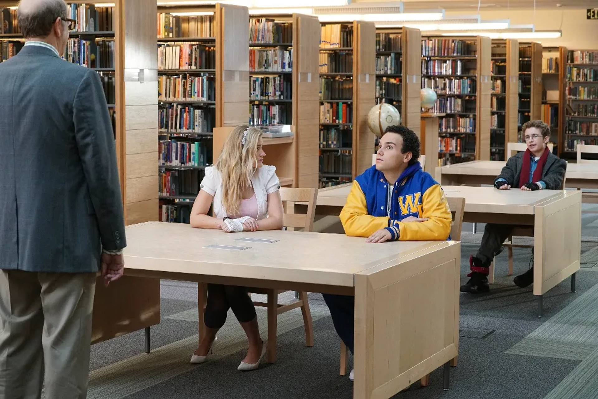 AJ Michalka, Troy Gentile, and Sean Giambrone in The Goldbergs (2013)