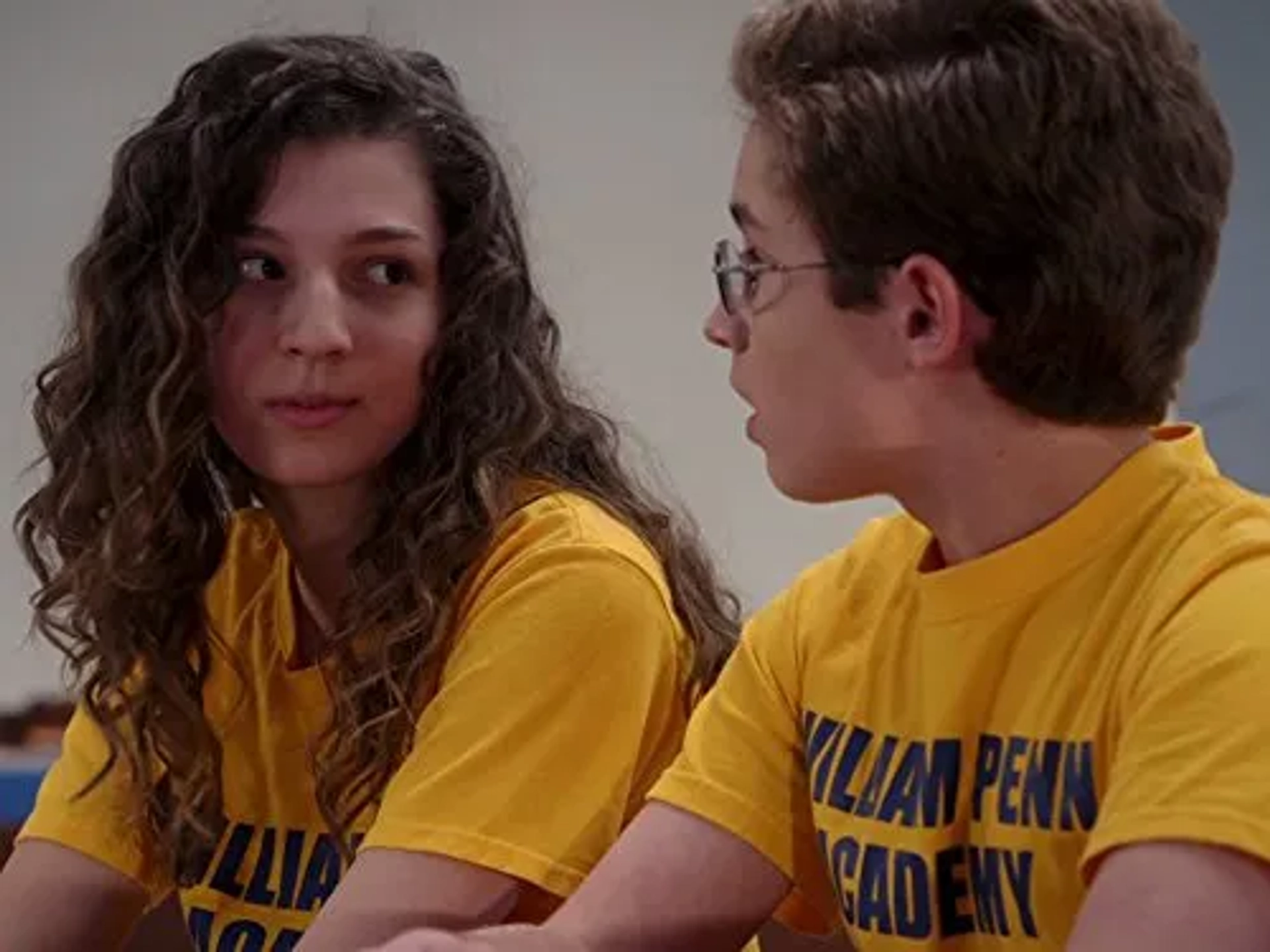 Stephanie Katherine Grant and Sean Giambrone in The Goldbergs (2013)