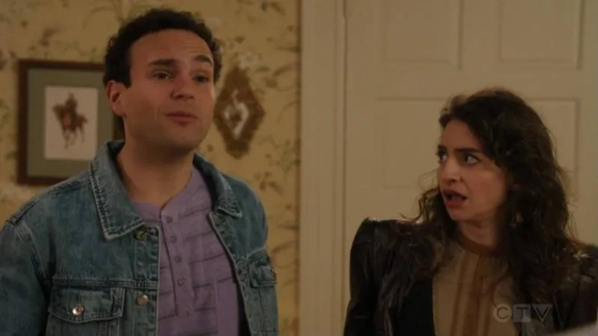 Troy Gentile and Beth Triffon in The Goldbergs: Love Shack (2023)