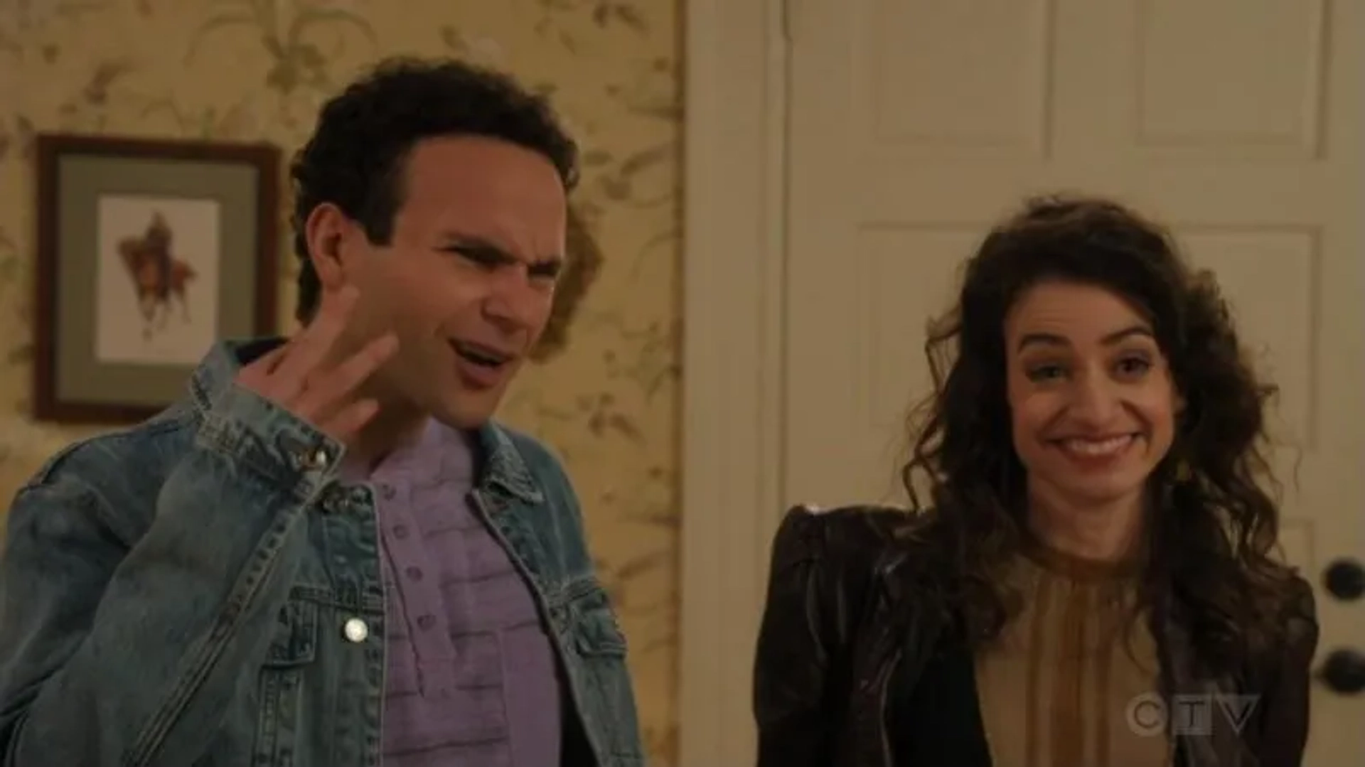 Troy Gentile and Beth Triffon in The Goldbergs: Love Shack (2023)