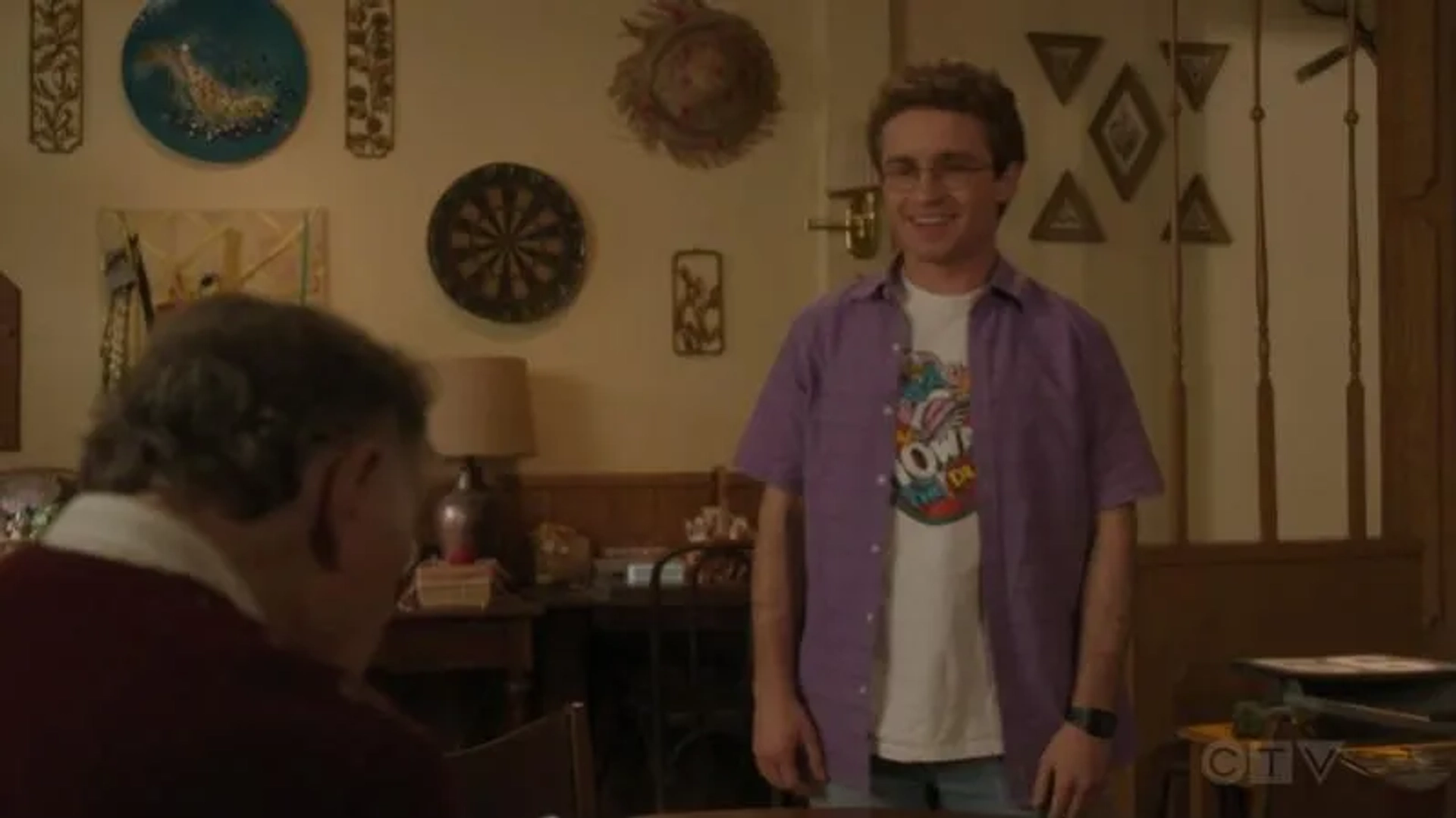 Judd Hirsch and Sean Giambrone in The Goldbergs: Love Shack (2023)