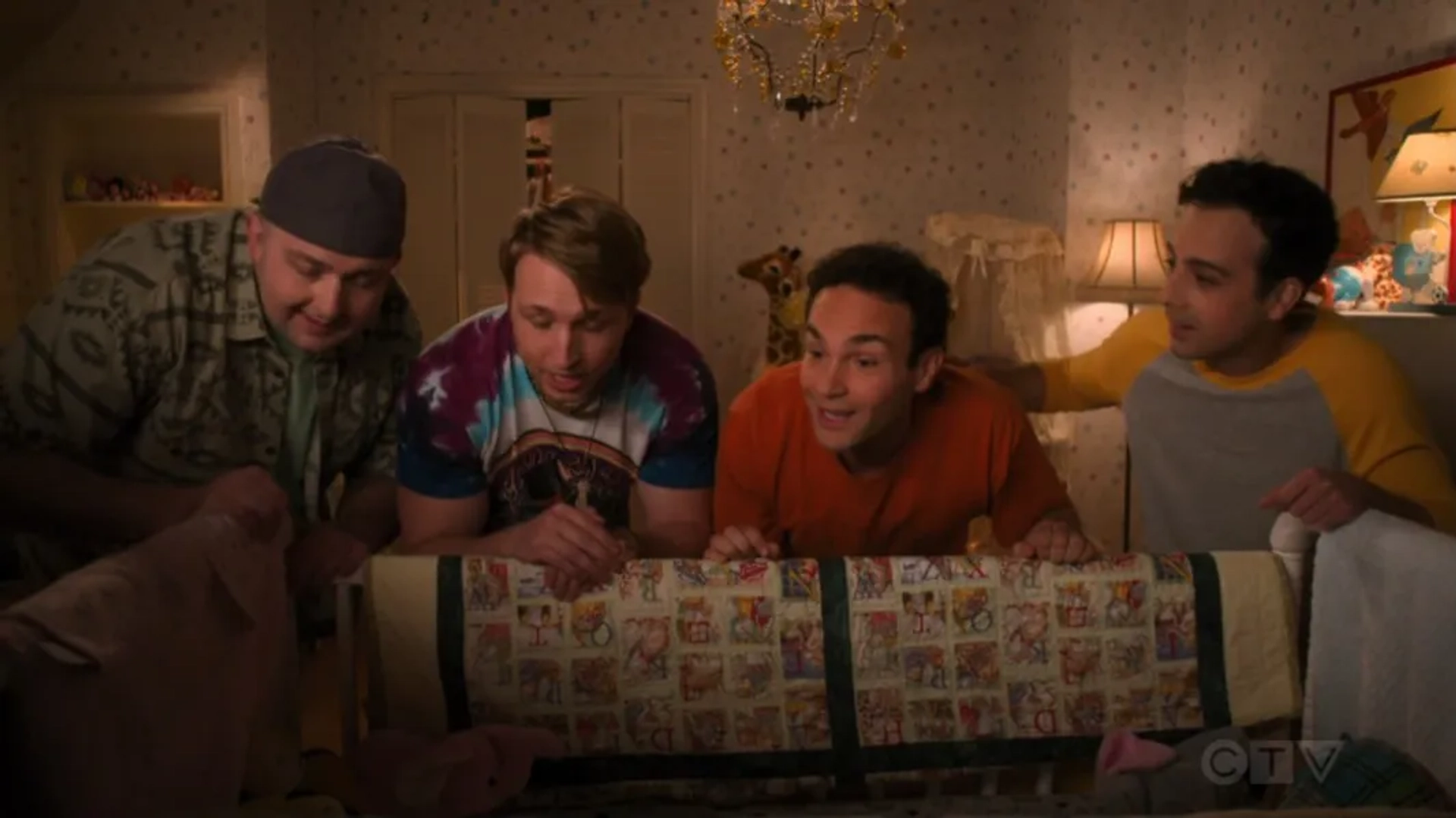 Troy Gentile, Matt Bush, Shayne Topp, and Noah Munck in The Goldbergs: Blade Runner: The Musical (2023)