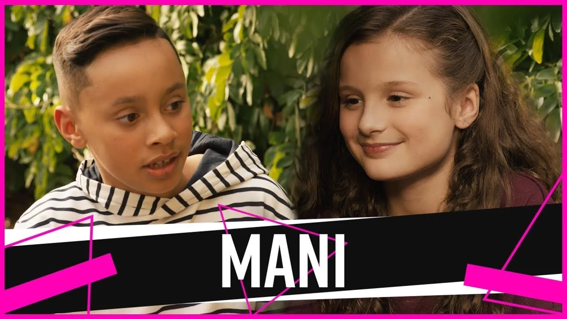 Hayley LeBlanc and Julian Clark in Mani (2017)