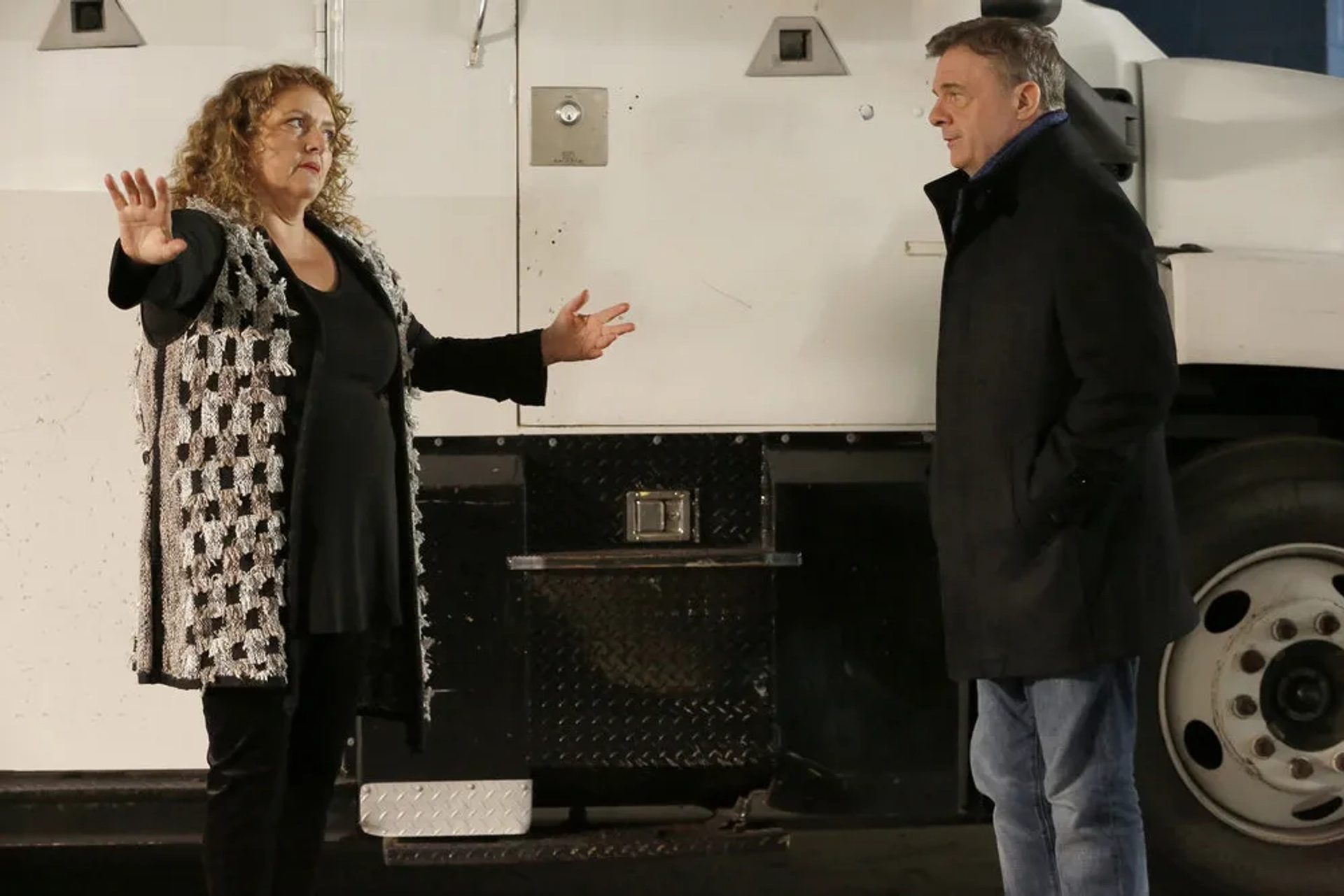 Nathan Lane and Aida Turturro in The Blacklist (2013)