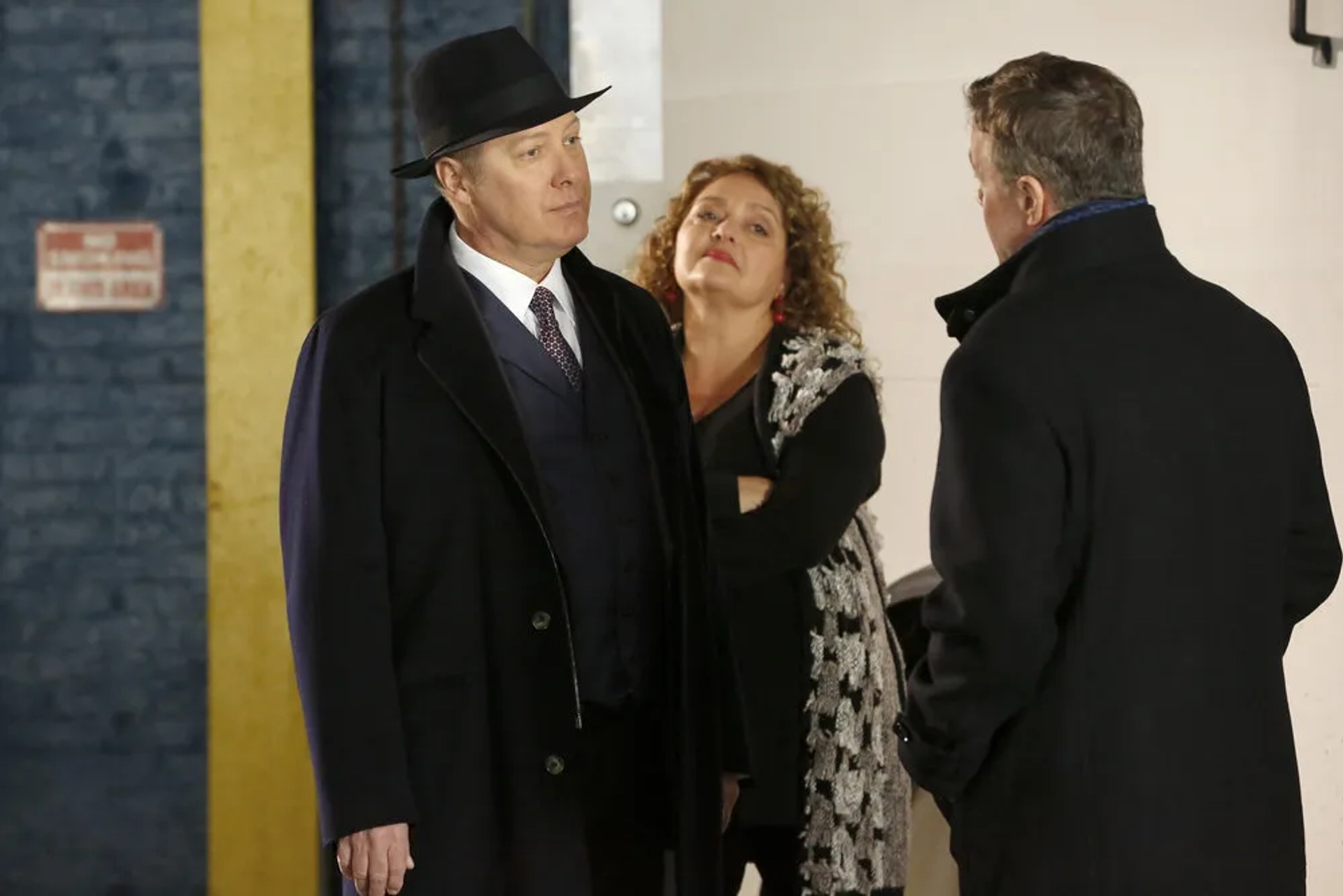 James Spader and Aida Turturro in The Blacklist (2013)