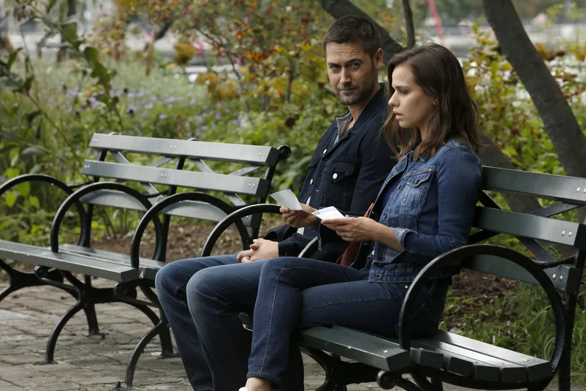 Ryan Eggold and Ana Nogueira in The Blacklist (2013)