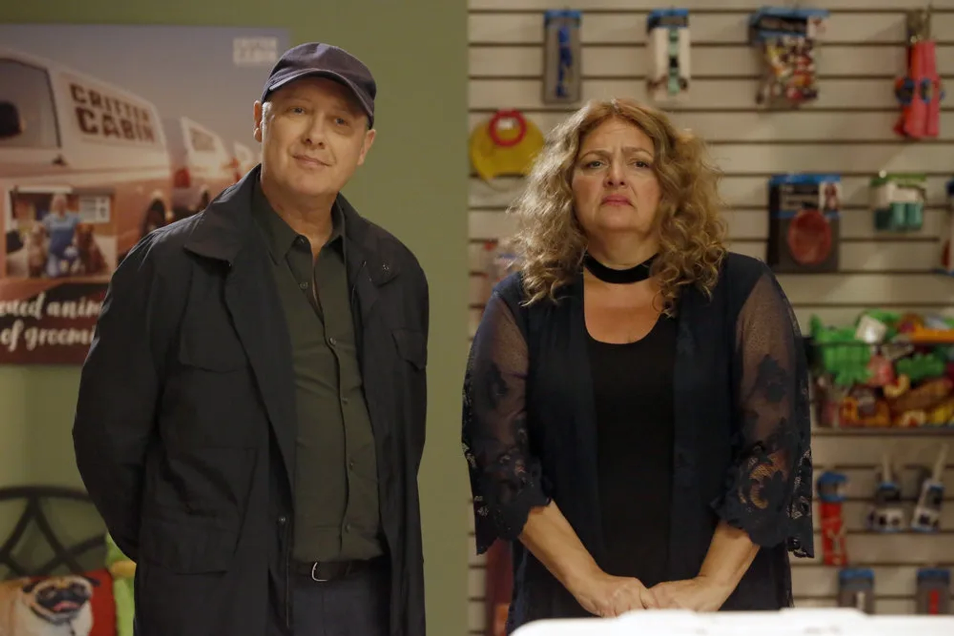 James Spader and Aida Turturro in The Blacklist (2013)